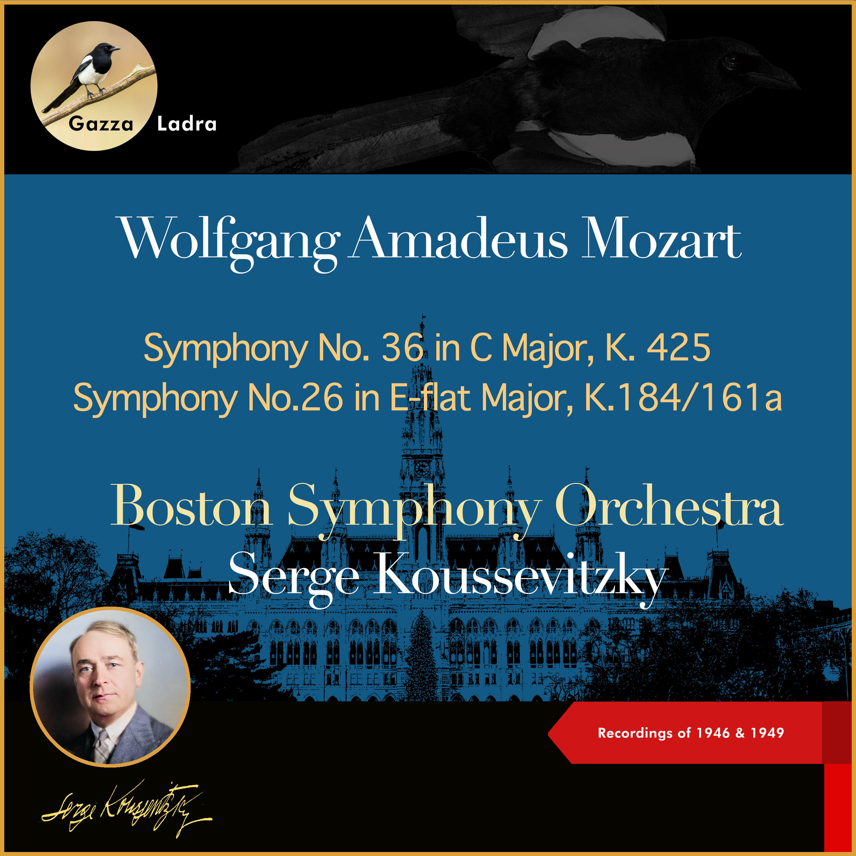 Релиз Wolfgang Amadeus Mozart: Symphony No. 36 in C Major, K. 425 - Symphony No.26 in E-flat major, K.184/161a