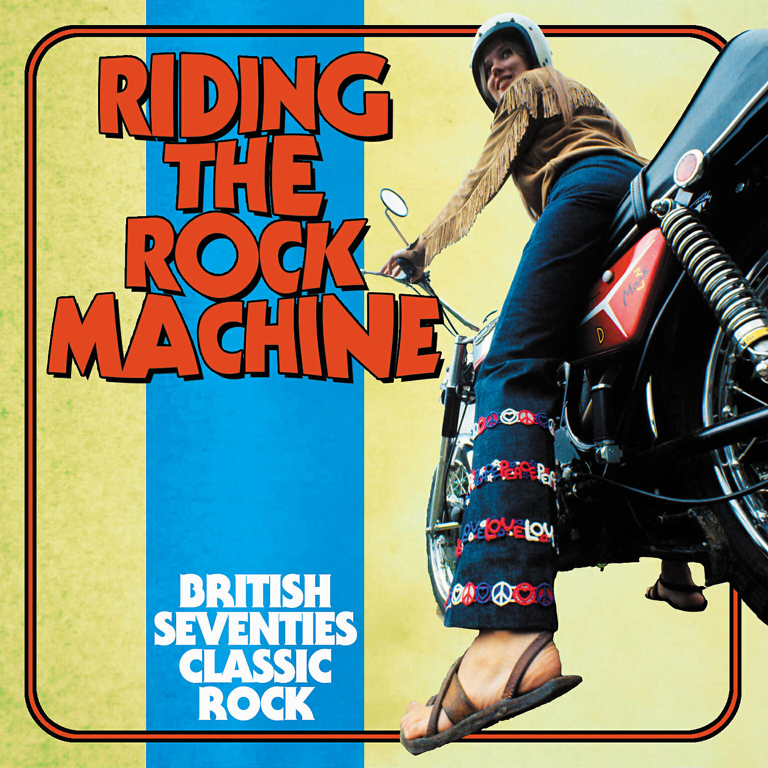 Релиз Riding The Rock Machine: British Seventies Classic Rock