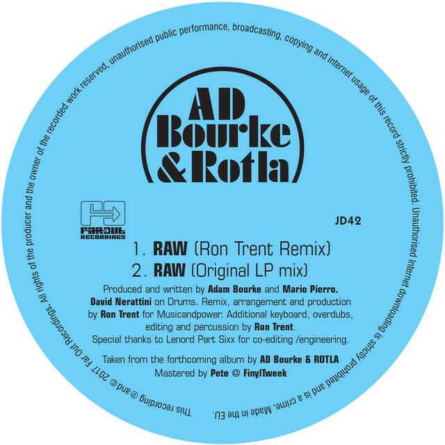 Релиз Raw (Including Ron Trent Remix)