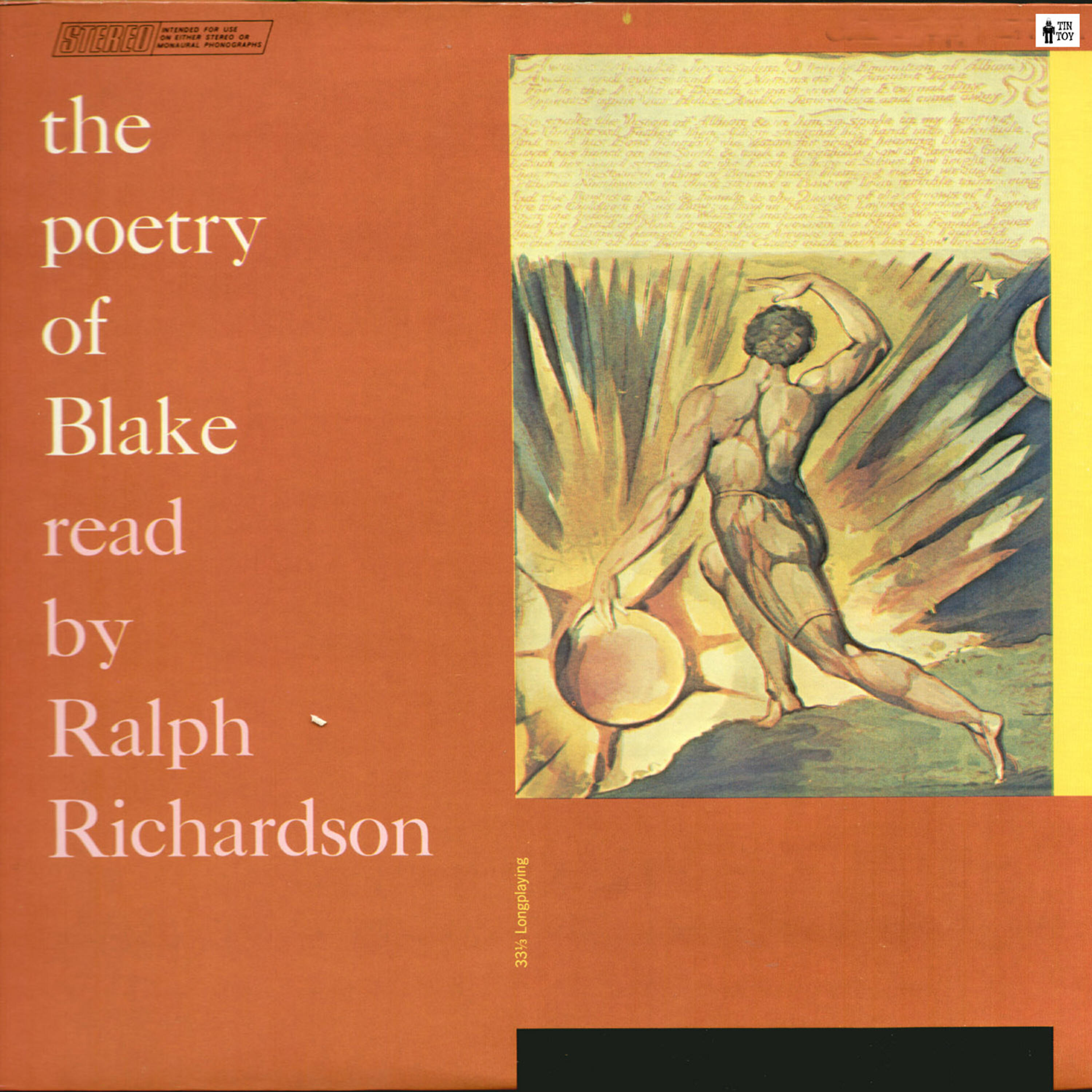 Релиз The Poetry of Blake Read by Ralph Richardson