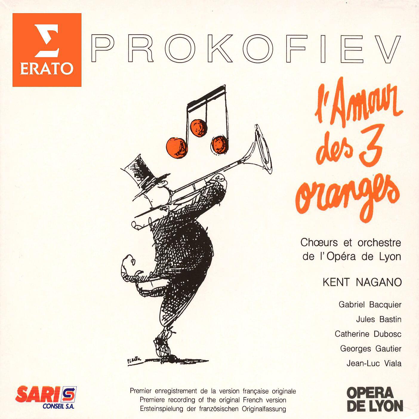 Kent Nagano, Georges Gautier, Jean-Luc Viala, Jules Bastin - L'amour des trois oranges, Op. 33, Act 3, Scene 2: 