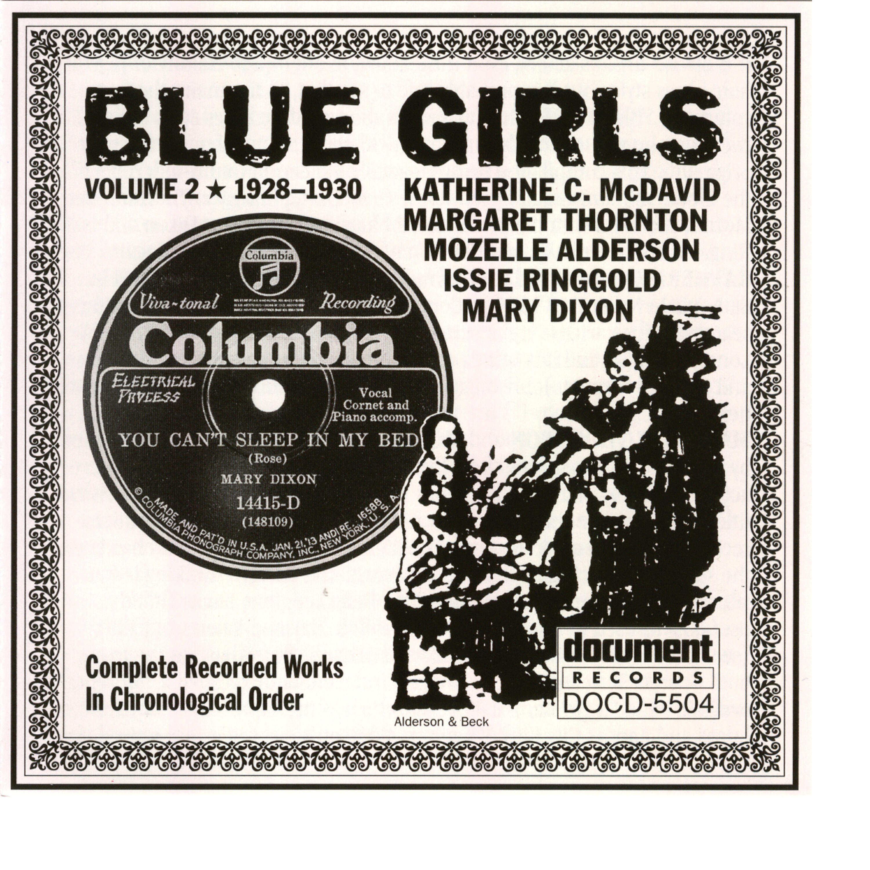 Релиз Blue Girls Vol. 2 (1928-1930)