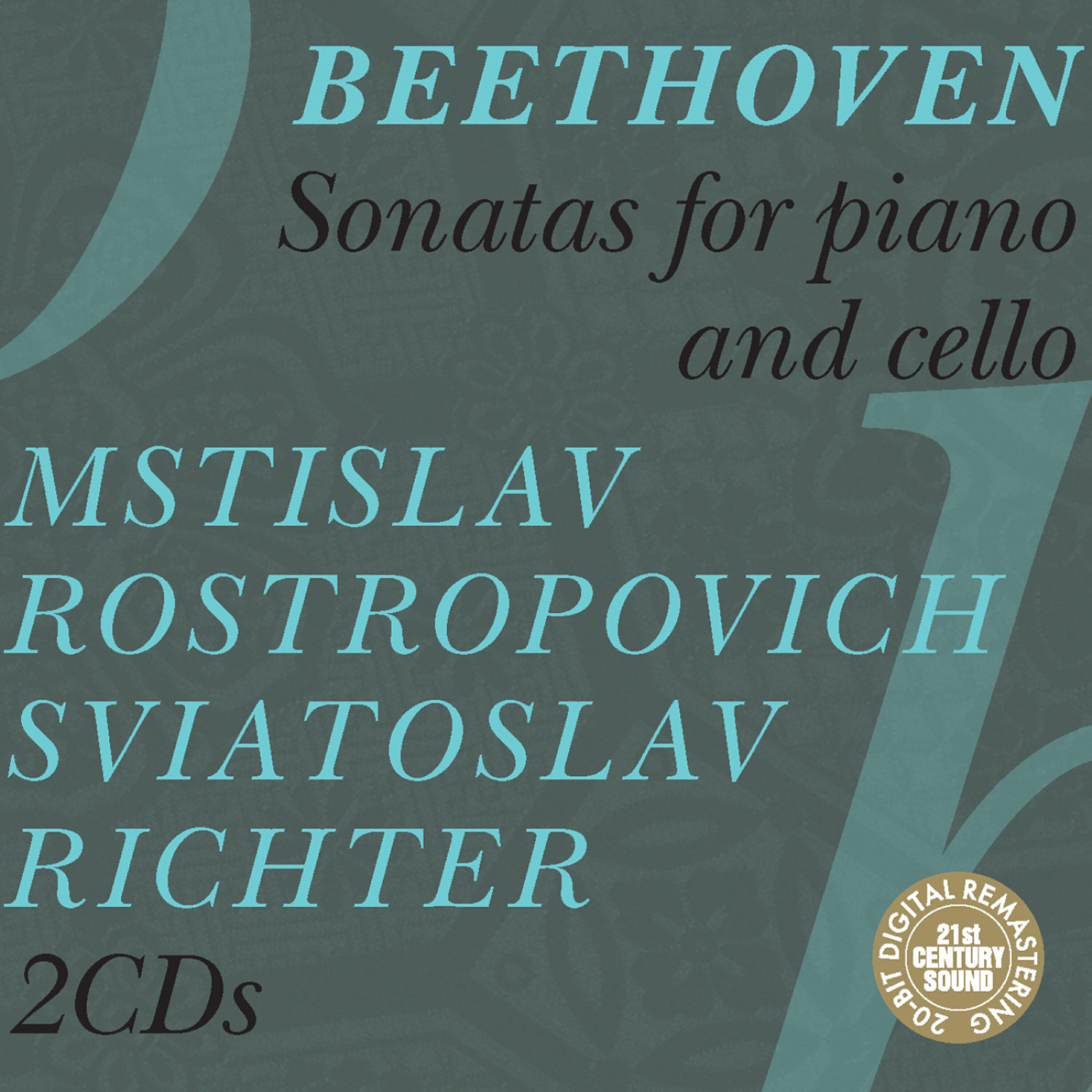 Релиз Beethoven: Sonatas for Cello and Piano
