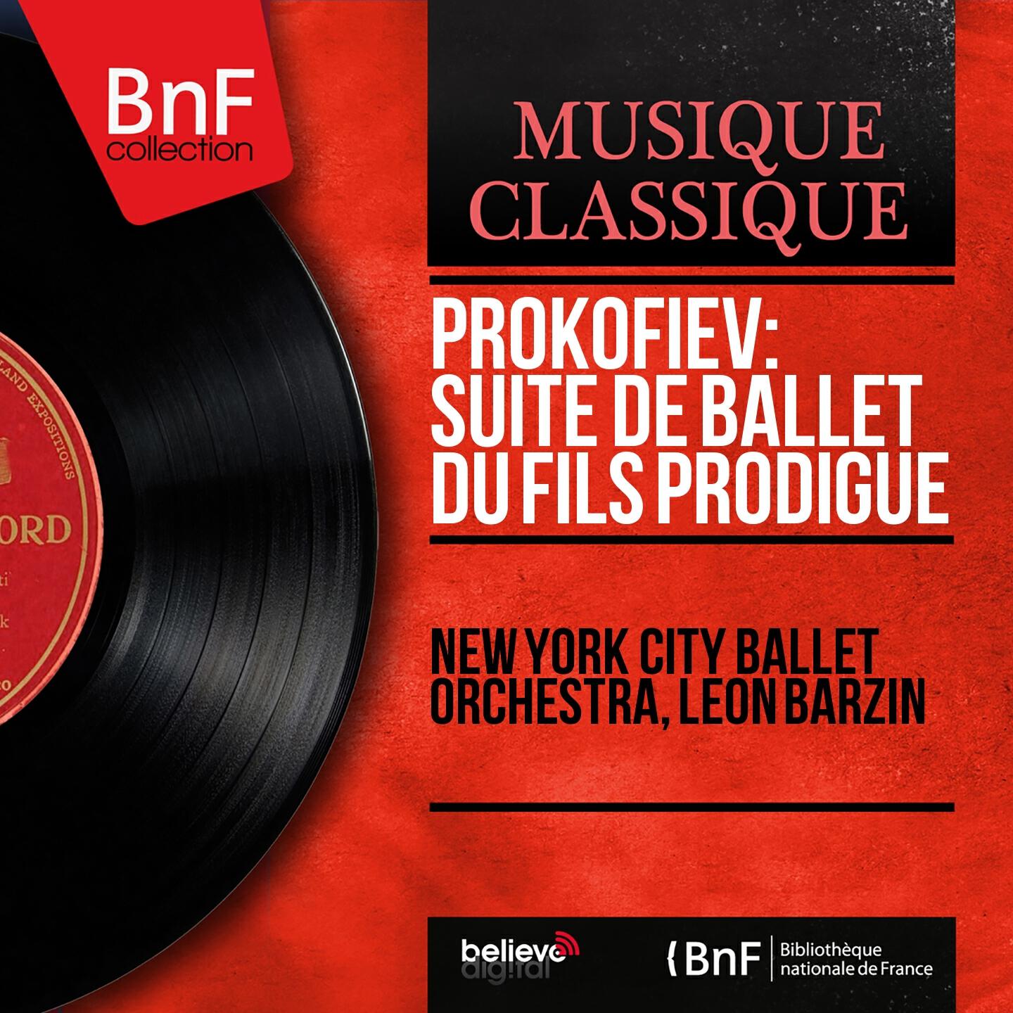Релиз Prokofiev: Suite de ballet du Fils prodigue (Mono Version)