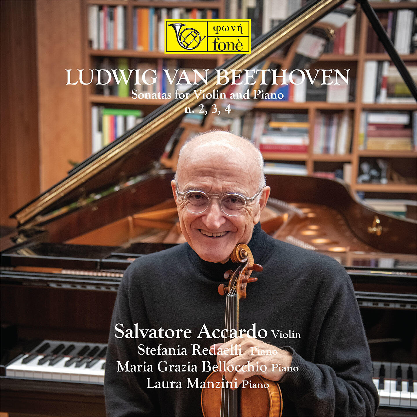 Релиз Ludwig Van Beethoven: Sonatas for Violin and Piano Nos. 2, 3 & 4
