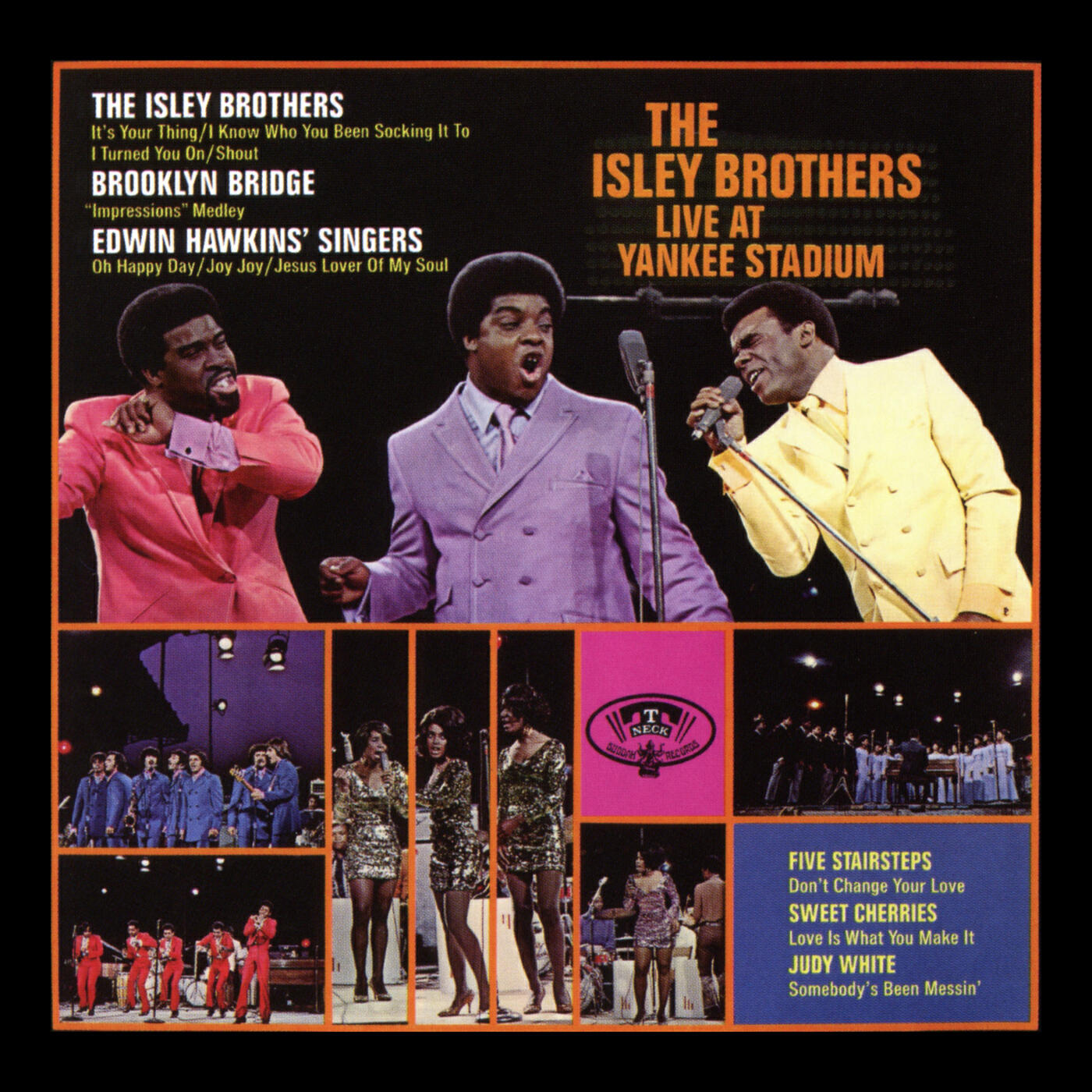 Релиз The Isley Brothers Live at Yankee Stadium