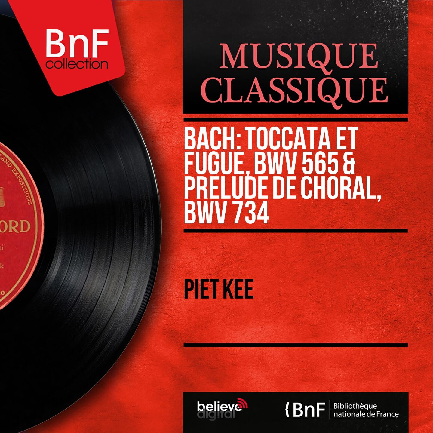 Релиз Bach: Toccata et fugue, BWV 565 & Prélude de choral, BWV 734 (Mono Version)