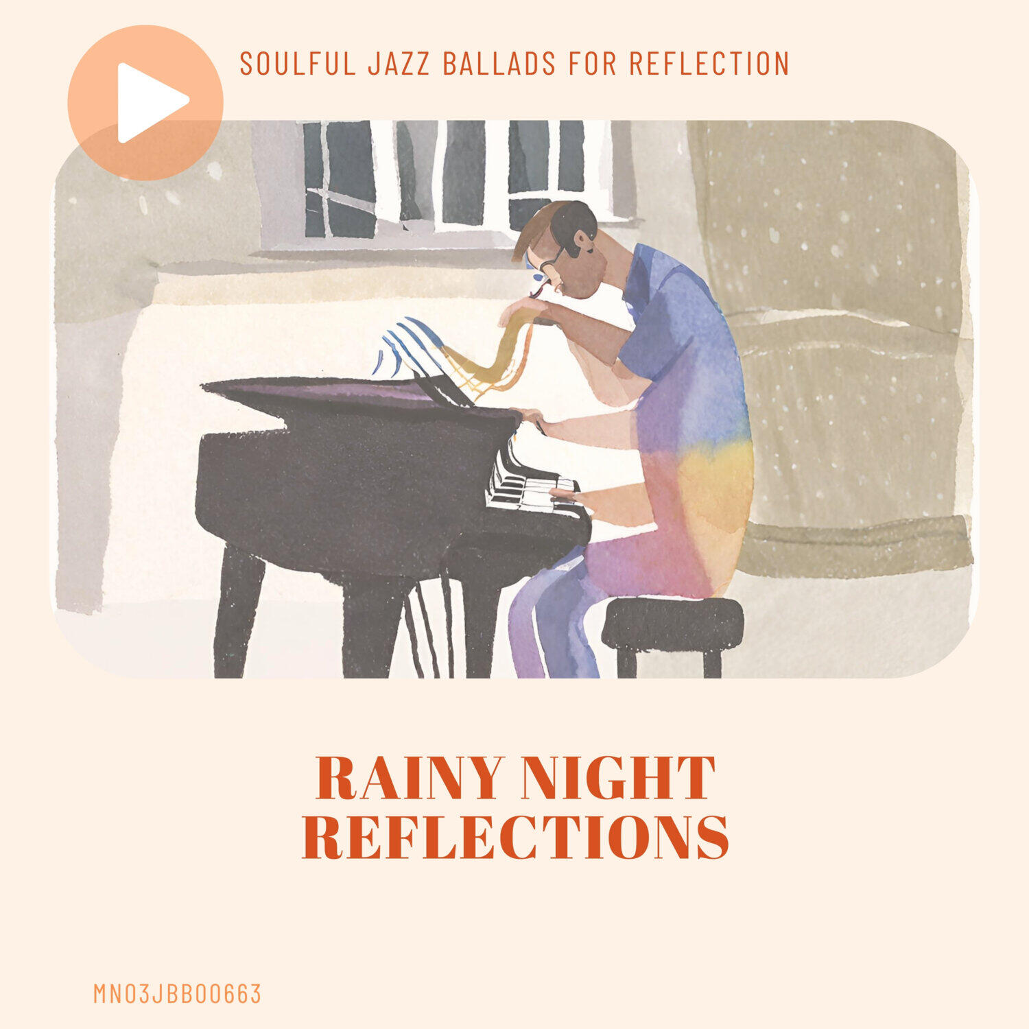 Релиз Rainy Night Reflections: Soulful Jazz Ballads for Reflection
