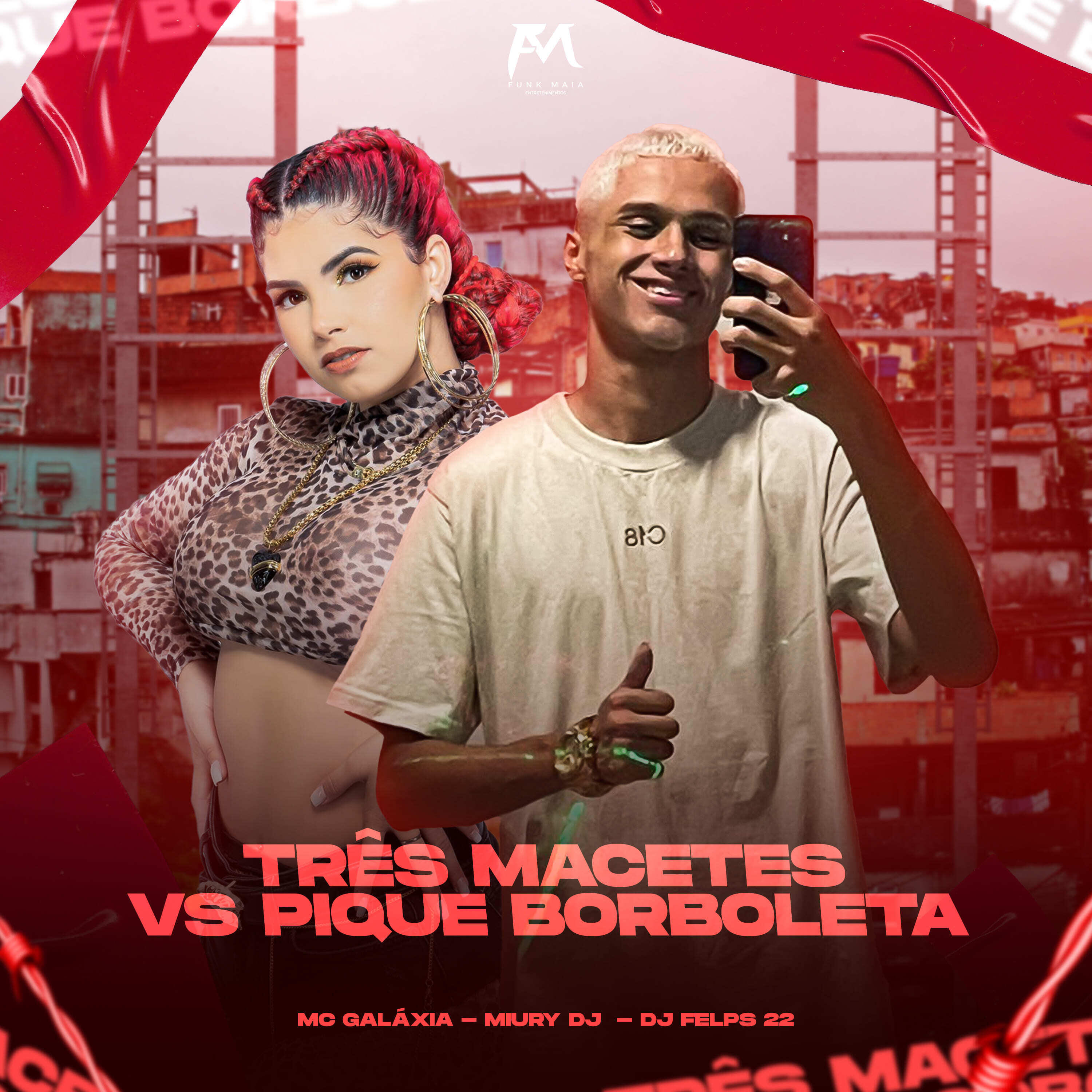 Скачать песню Mc Galaxia, Miury Dj, DJ Felps 22 - Três Macetes Vs Pique Borboleta бесплатно в MP3 для Android и iOS