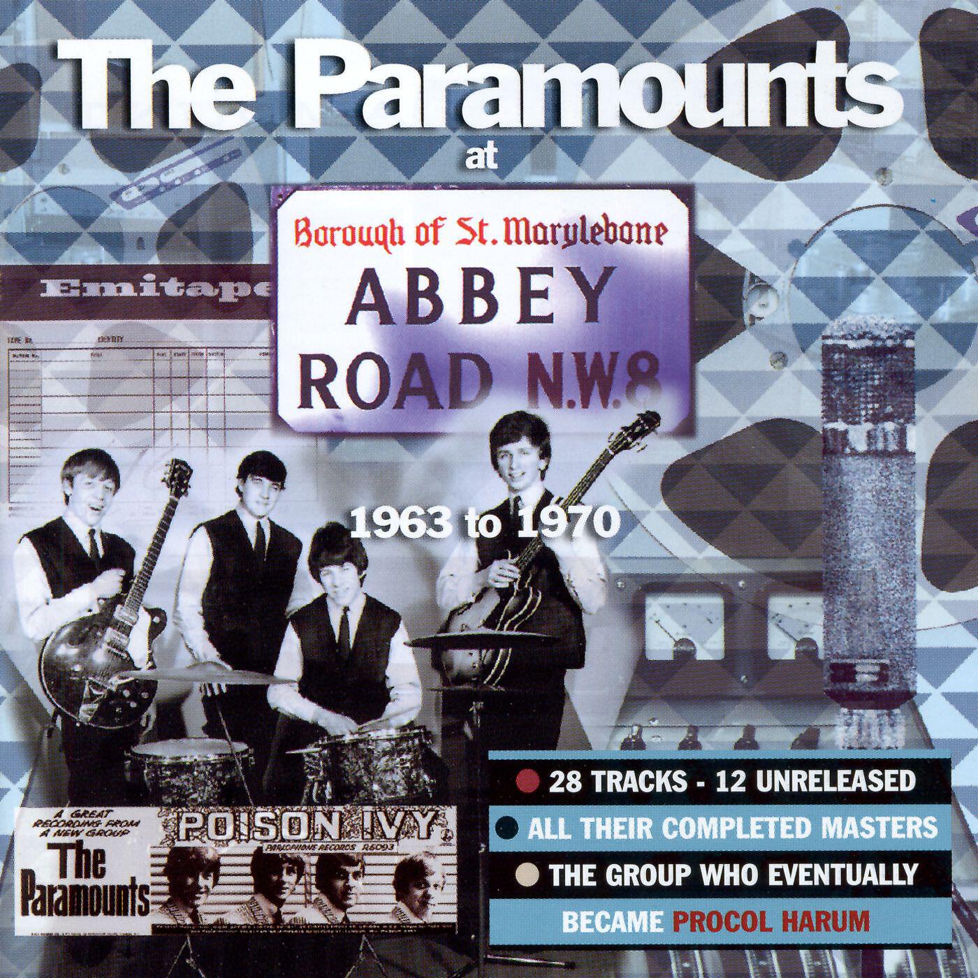 Релиз The Paramounts: 1963 - 1970