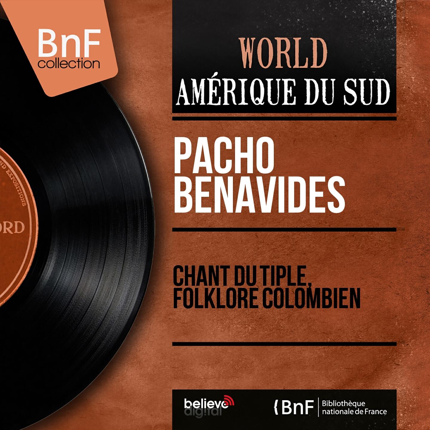 Релиз Chant du Tiple, folklore Colombien (Mono version)