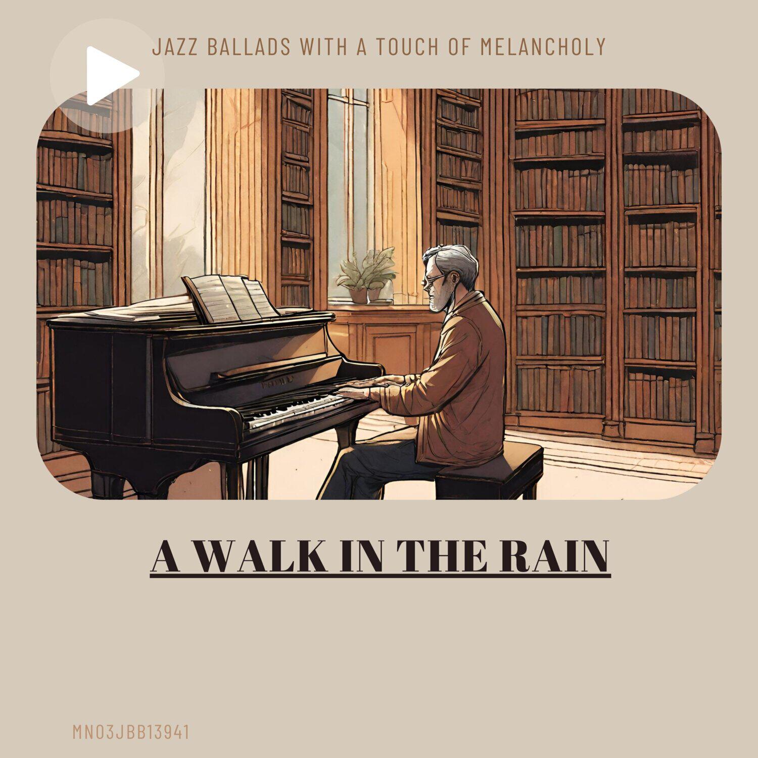 Релиз A Walk in the Rain: Jazz Ballads with a Touch of Melancholy