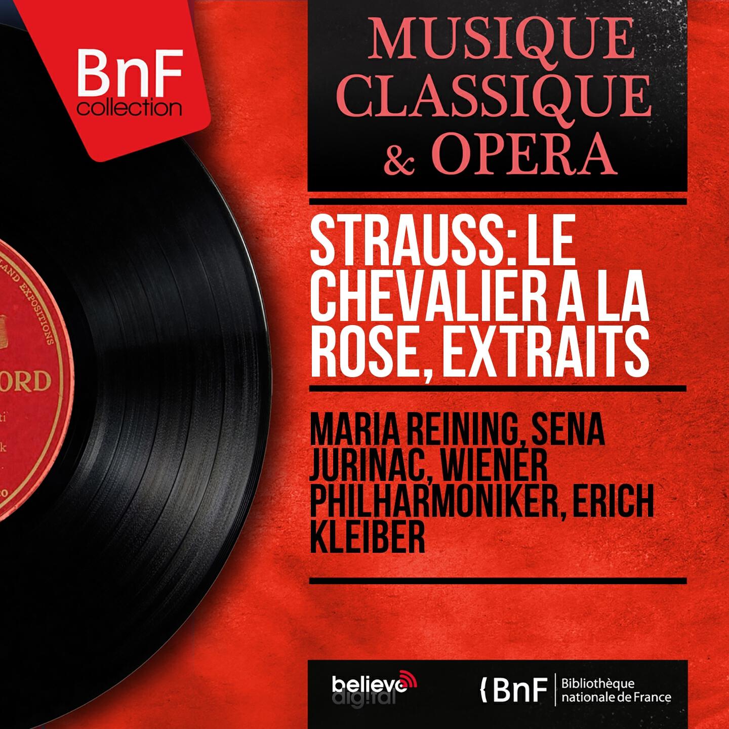 Релиз Strauss: Le chevalier à la rose, extraits (Mono Version)