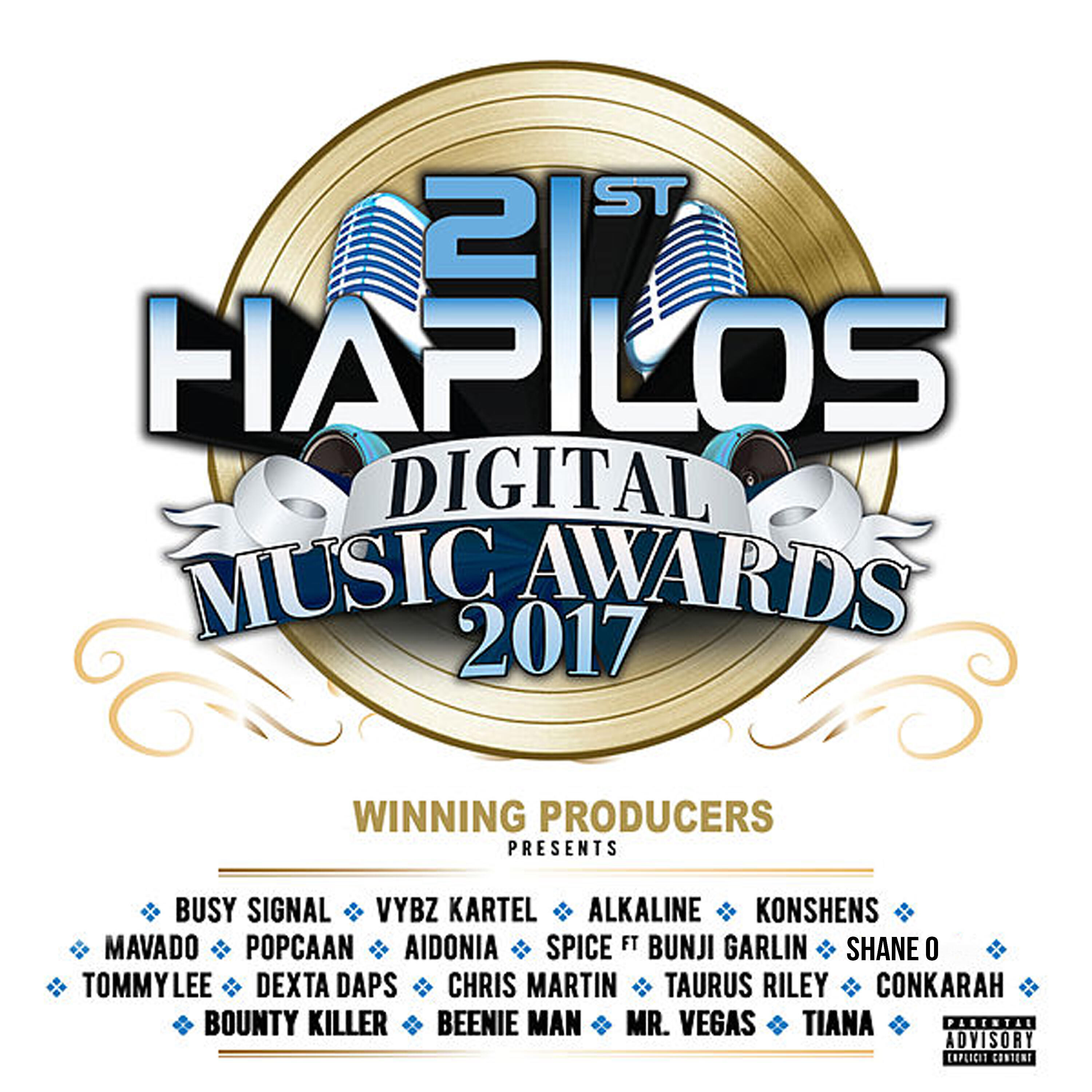 Релиз 21st Hapilos Music Awards 2017 (Winning Producers Presents) : Top 21 Artist