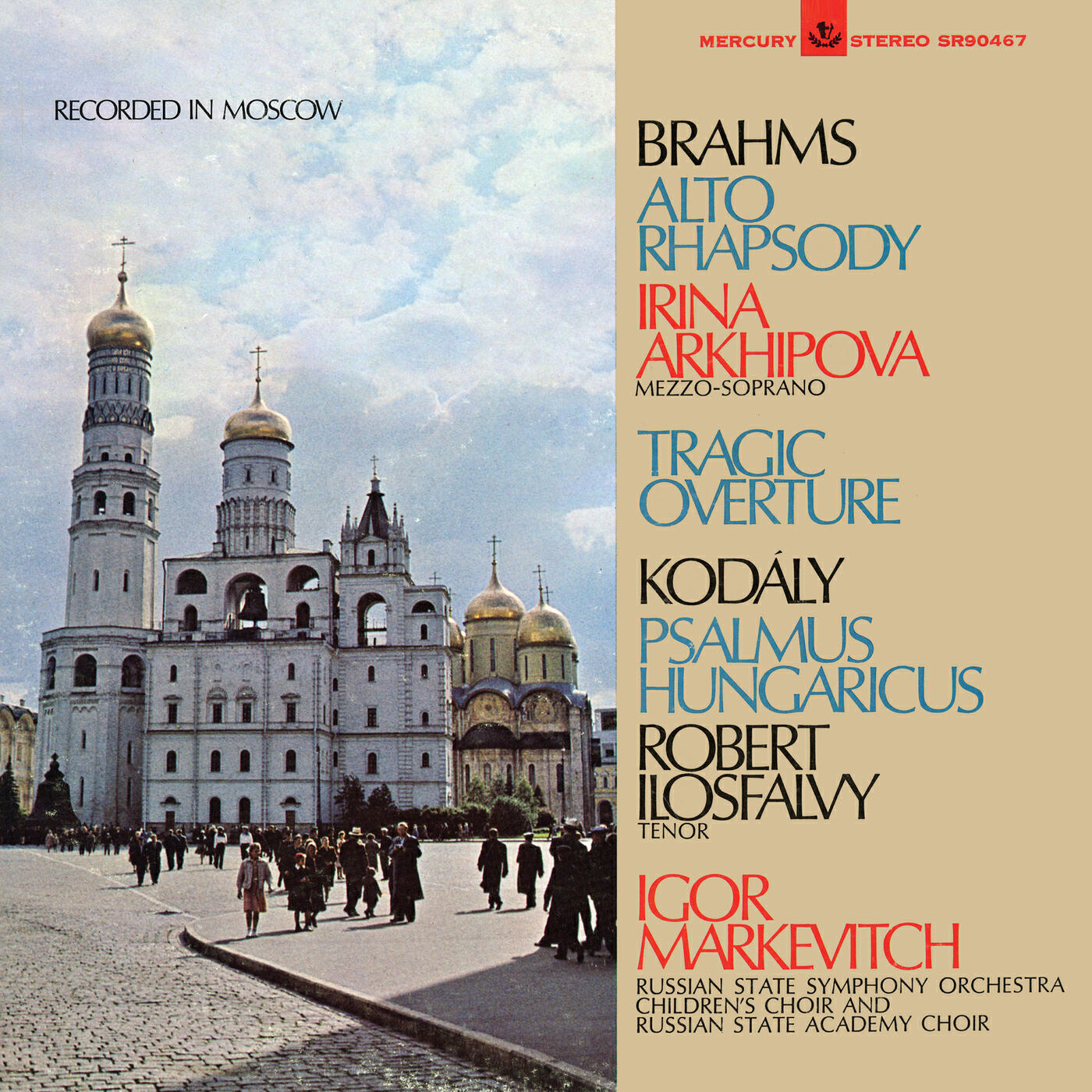 Релиз Berg: Violin Concerto; Brahms: Tragic Overture; Alto Rhapsody; Kodály: Psalmus Hungaricus