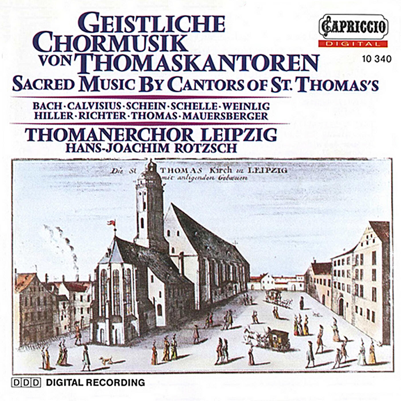 Релиз Sacred Music by Cantors of St. Thomas