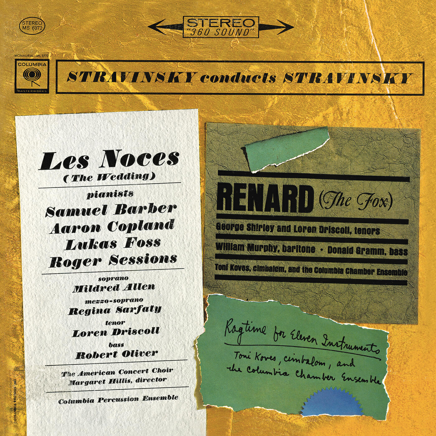 Релиз Stravinsky: Les Noces, Renard & Rag-Time