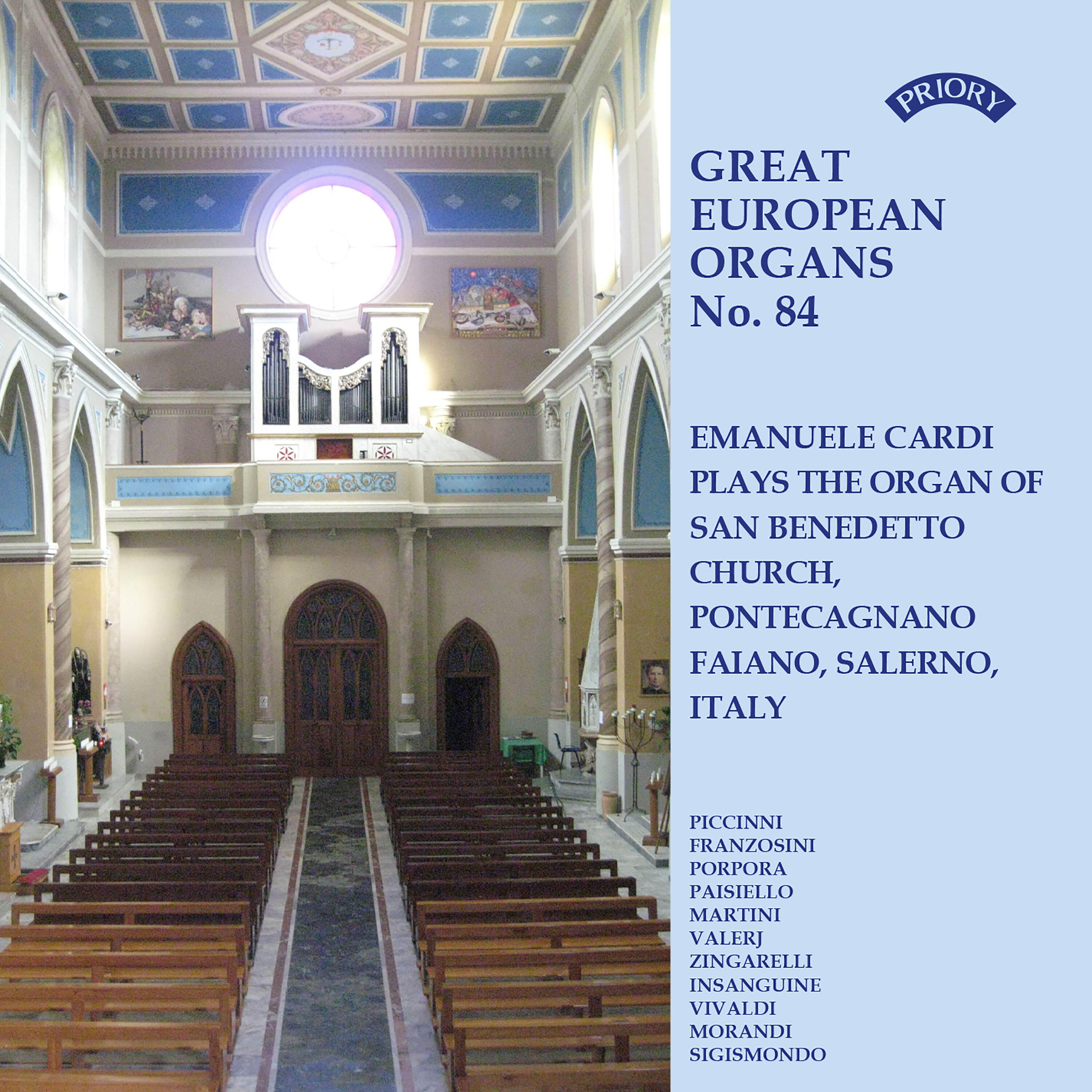 Релиз Great European Organs, Vol. 84: San Benedetto Church