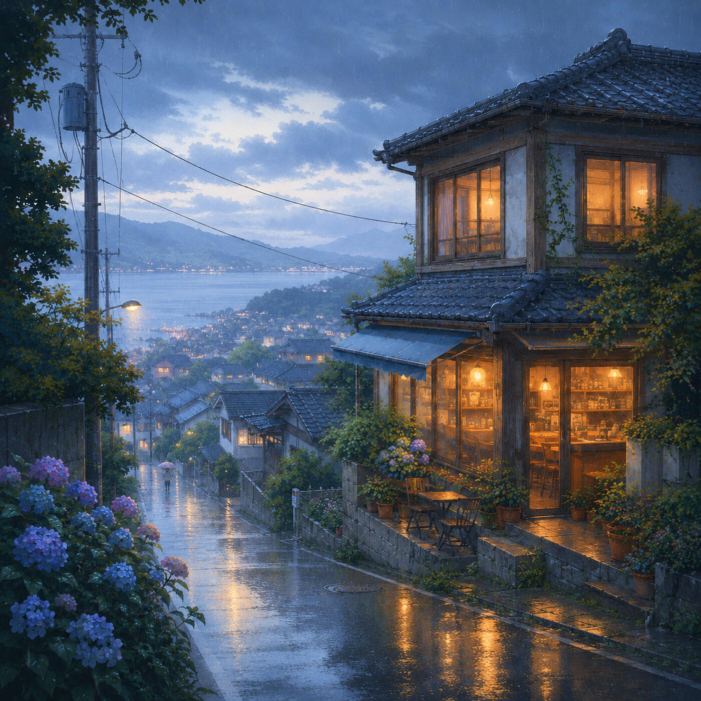 Релиз Rain on the Hillside