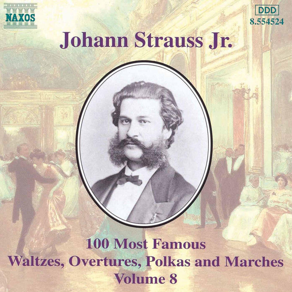 Релиз Strauss II, Jr: 100 Most Famous Works, Vol. 8