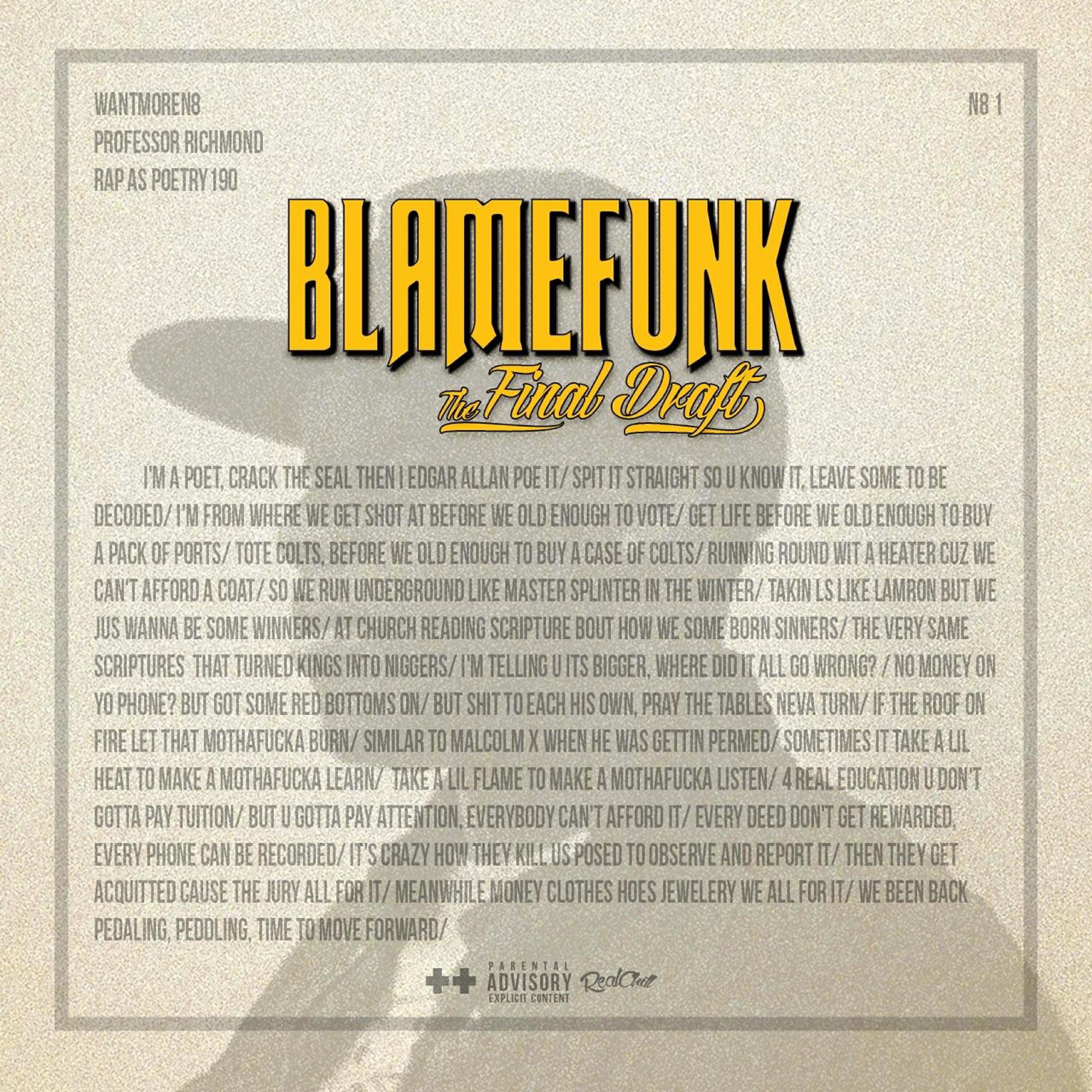 Релиз Blame Funk: The Final Draft