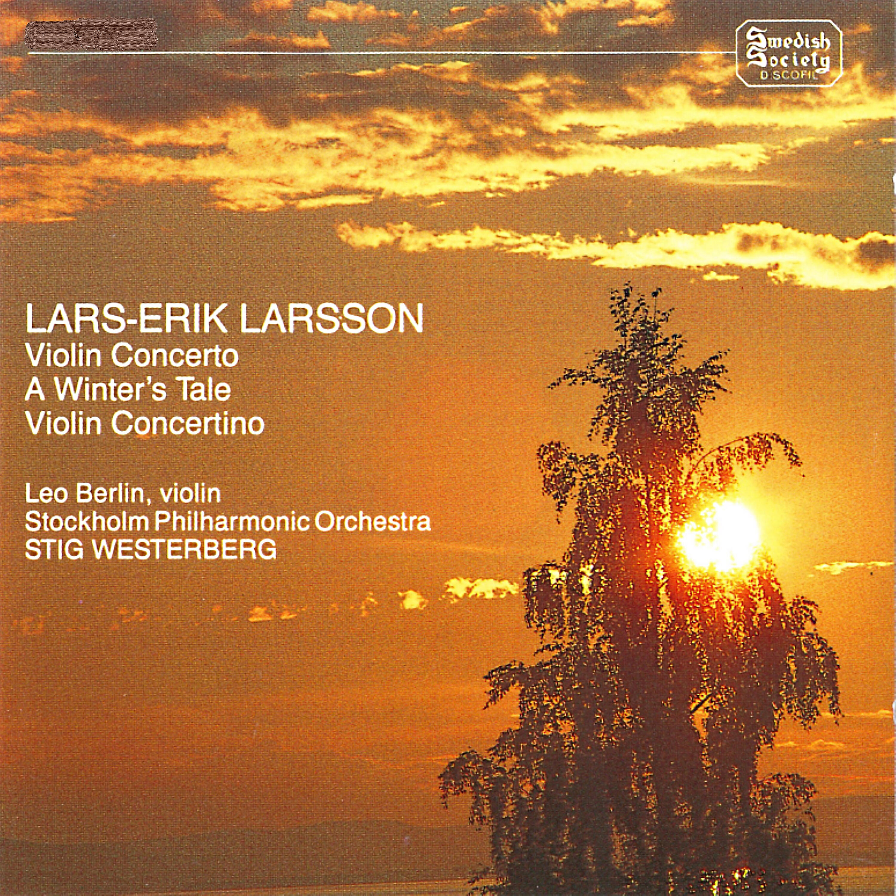 Релиз Larsson: Violin Concerto, A Winter's Tale & Violin Concertino