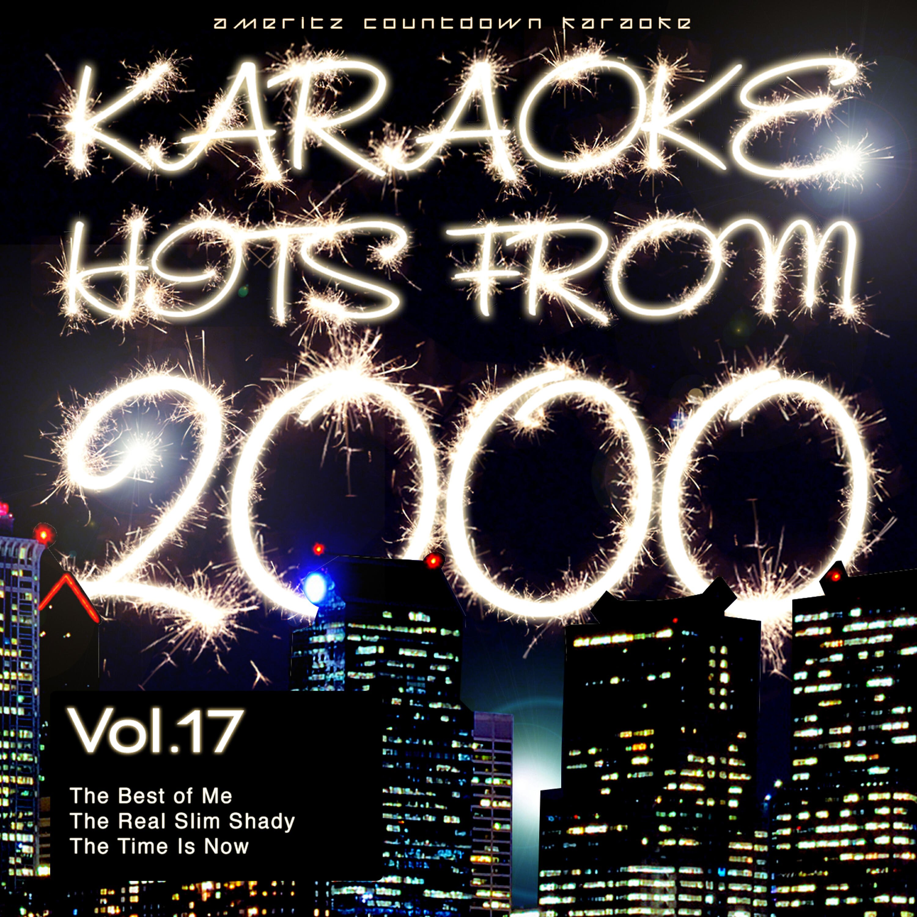 Постер альбома Karaoke Hits from 2000, Vol. 17