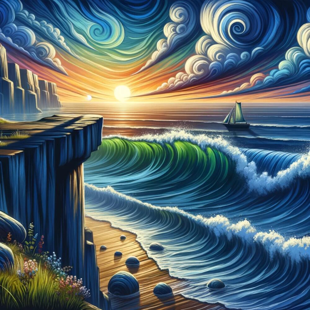 Релиз New Year Ocean Waves