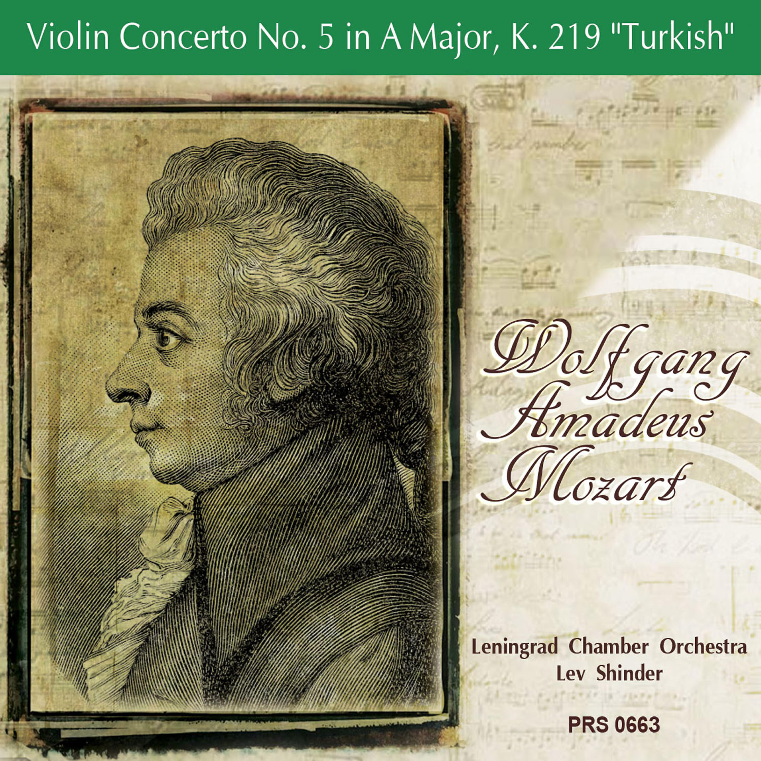 Релиз Mozart: Violin Concerto No. 5 in A Major, K. 219 "Turkish"