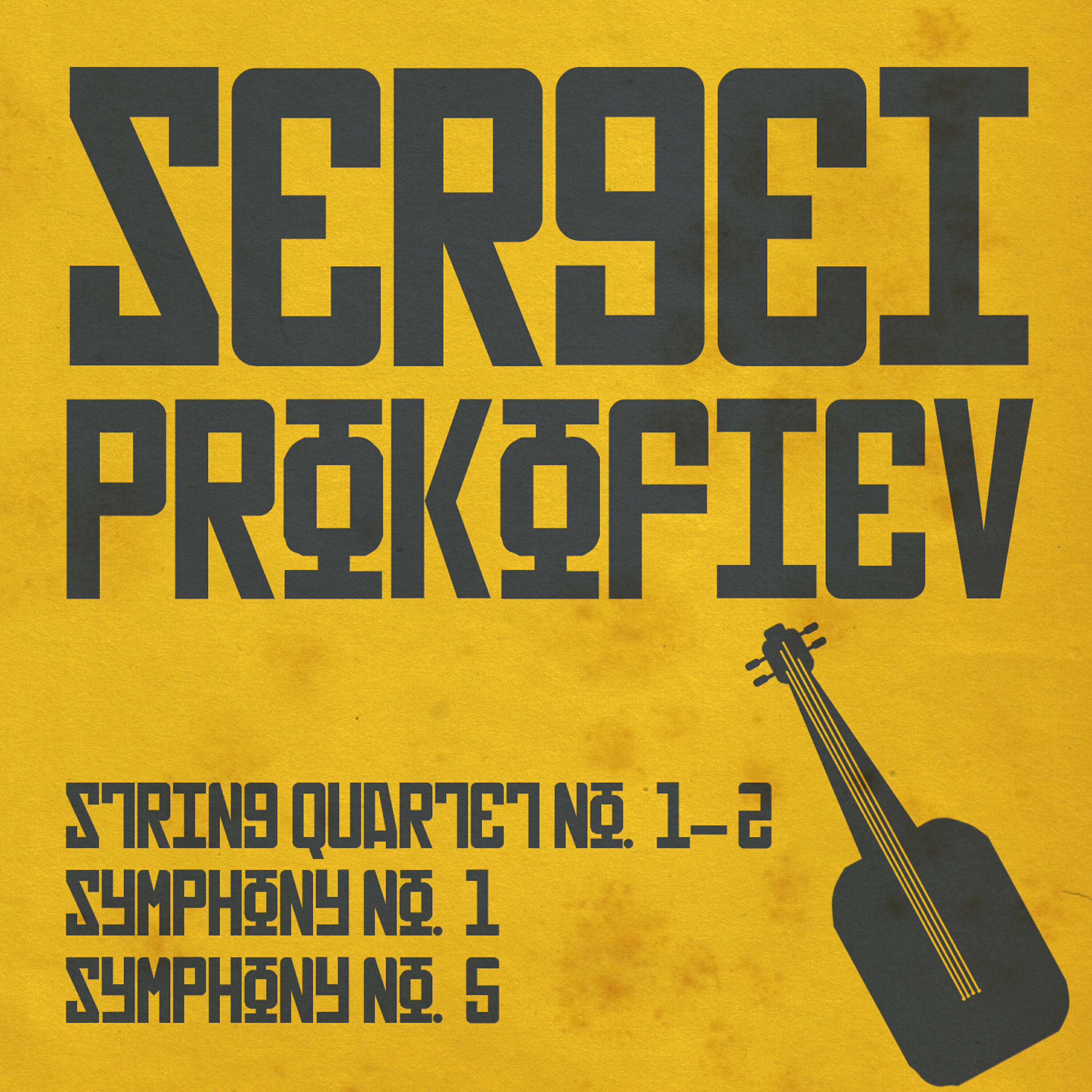 Релиз Sergei Prokofiev, String Quartet No. 1-2, Symphony No. 1 & Symphony No. 5