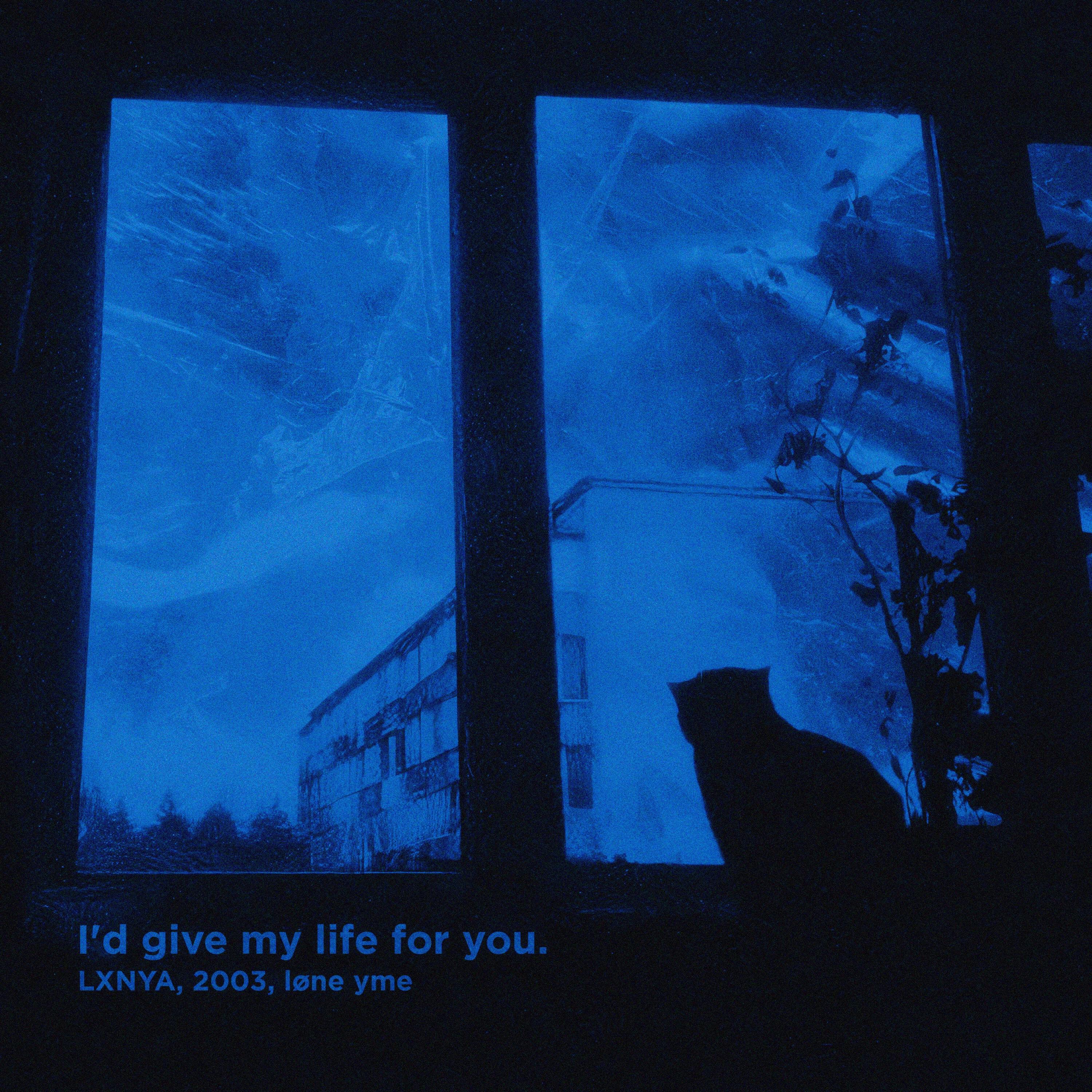 Релиз I'd give my life for you.
