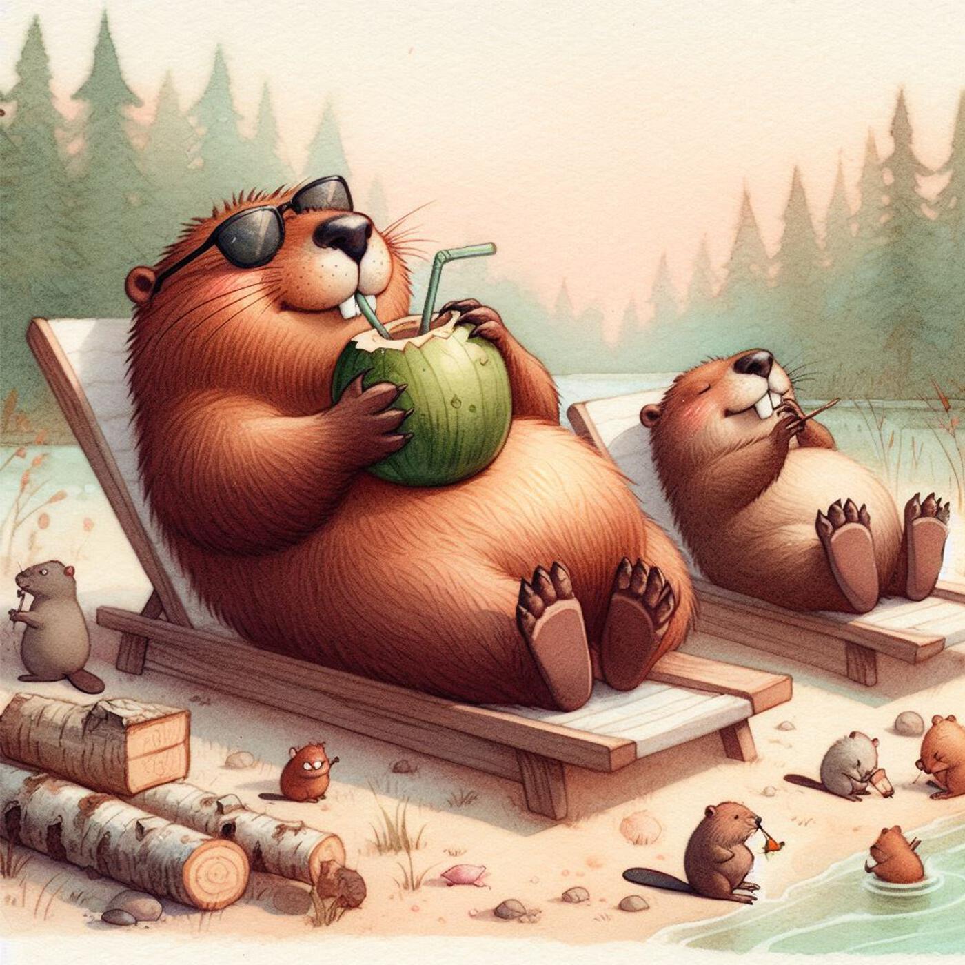 Релиз Ленивые бобрята