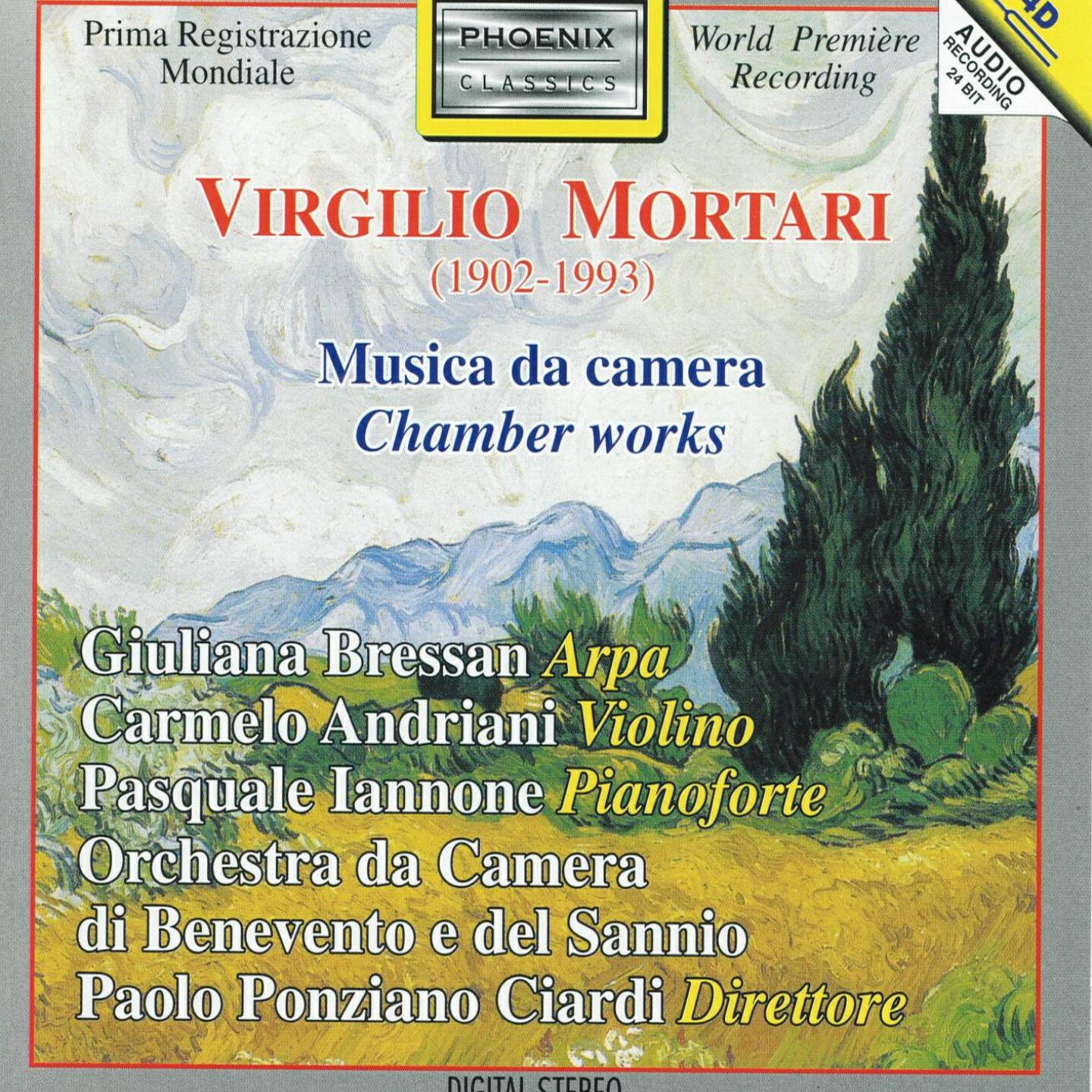 Релиз Virgilio Mortari : Musica da camera