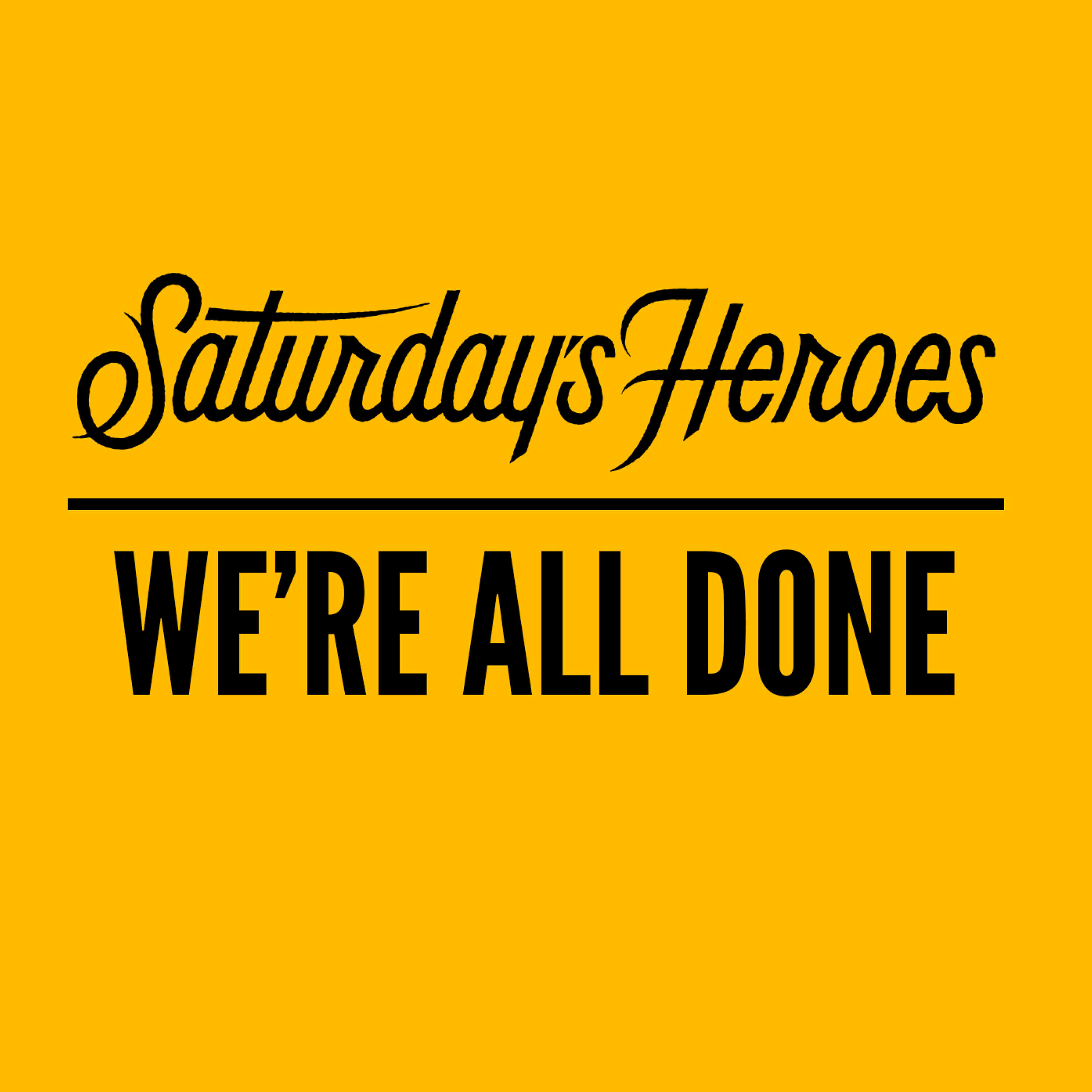 Релиз We're All Done