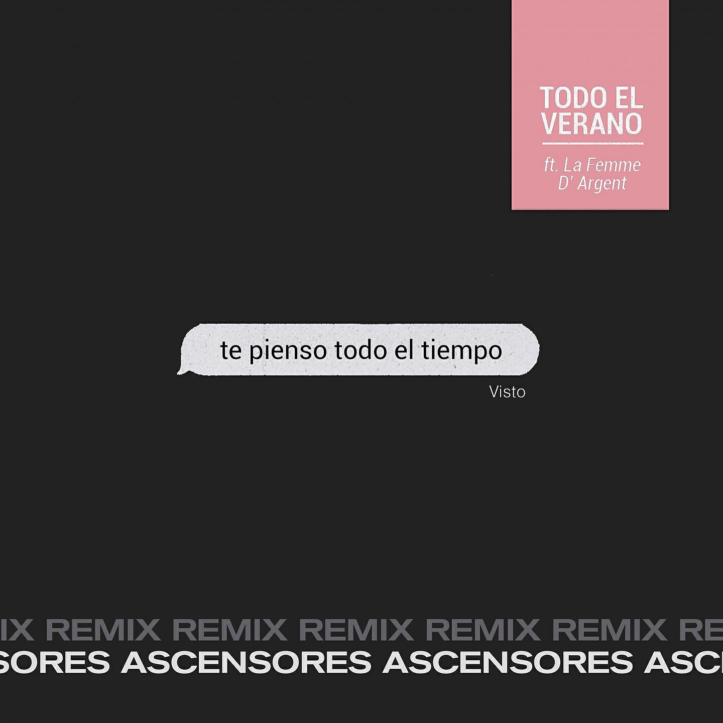 Релиз Te Pienso Todo el Tiempo