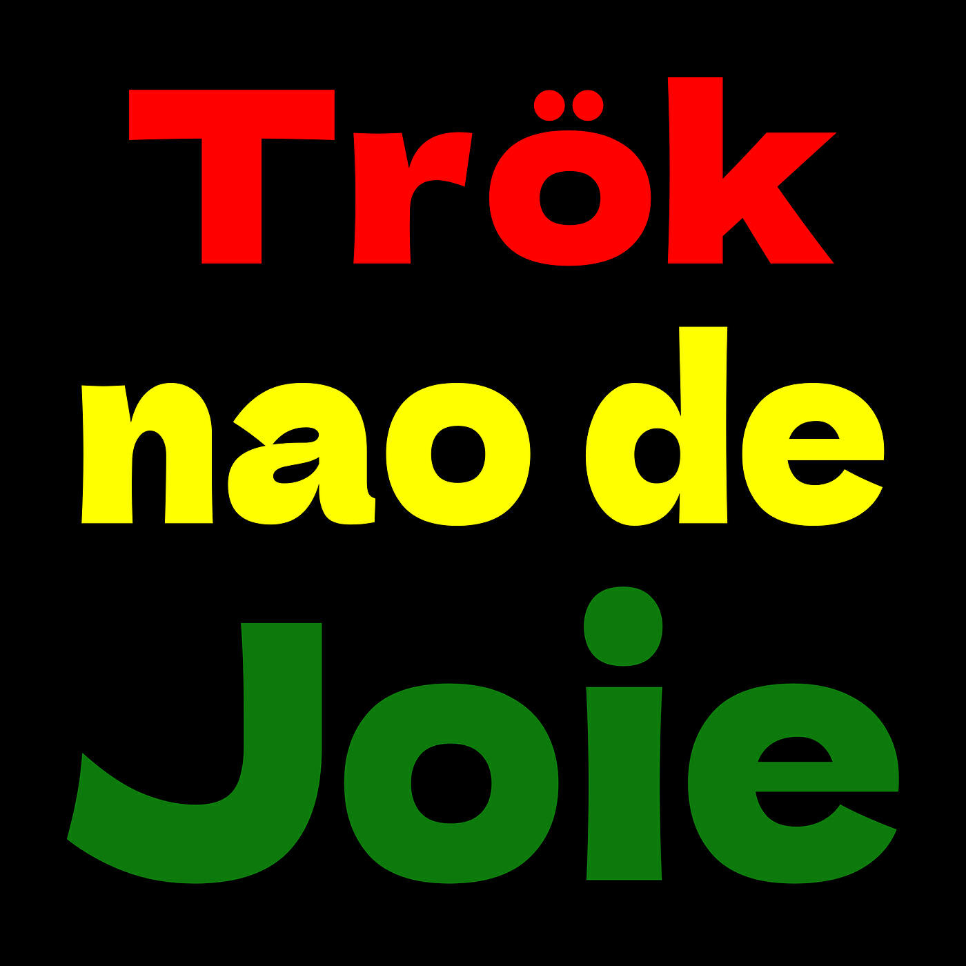 Релиз Trök Nao De Joie
