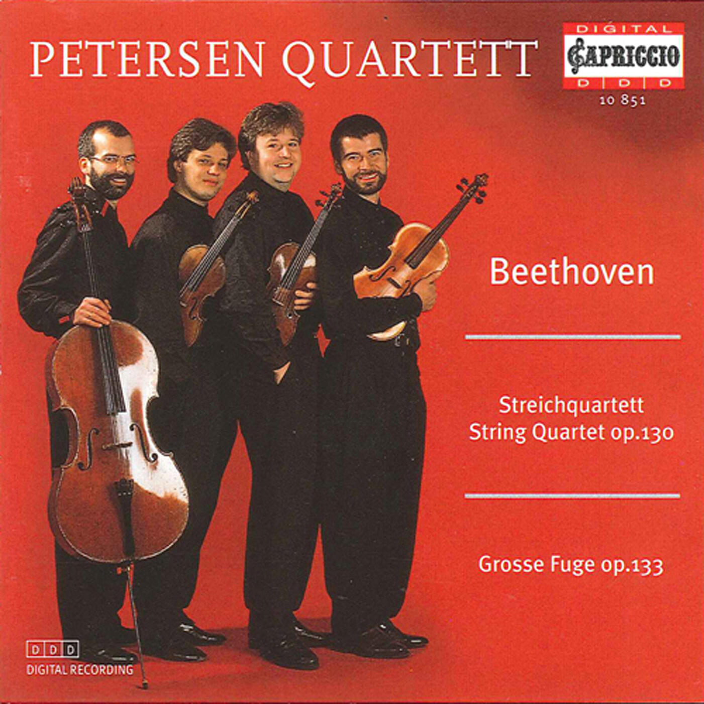 Релиз Beethoven: String Quartet, Op. 130 / Grosse Fuge, Op. 133