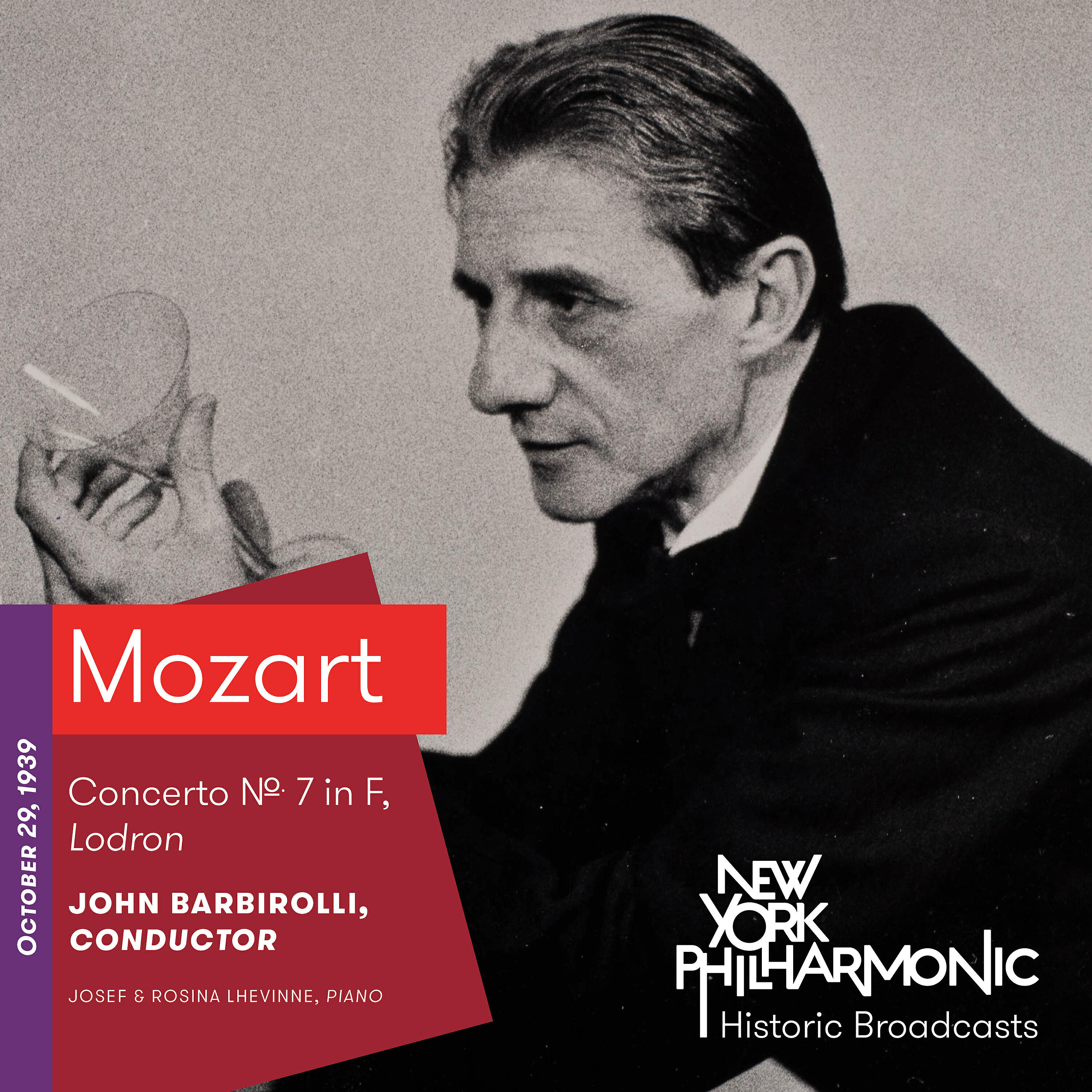 Релиз Mozart: Concerto No. 7 in F, Lodron (Recorded 1939)