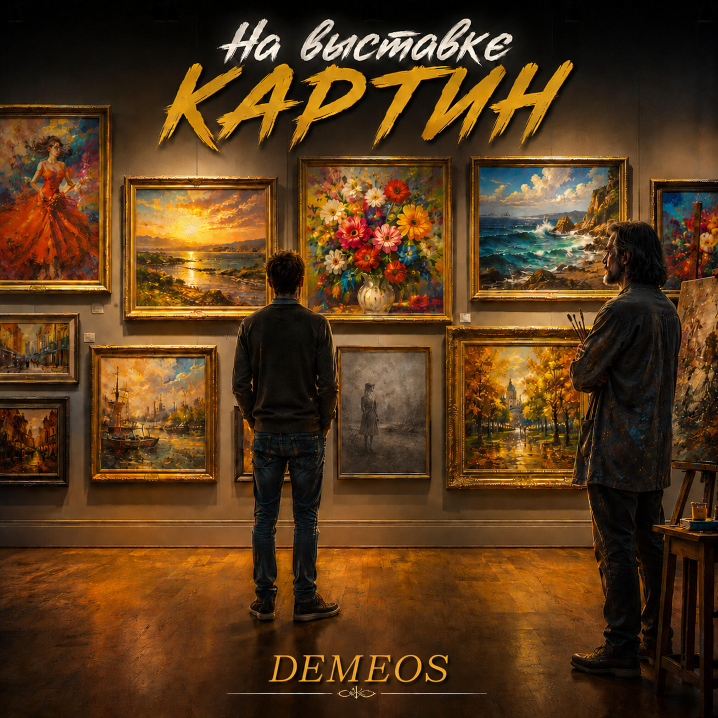 Релиз На выставке картин