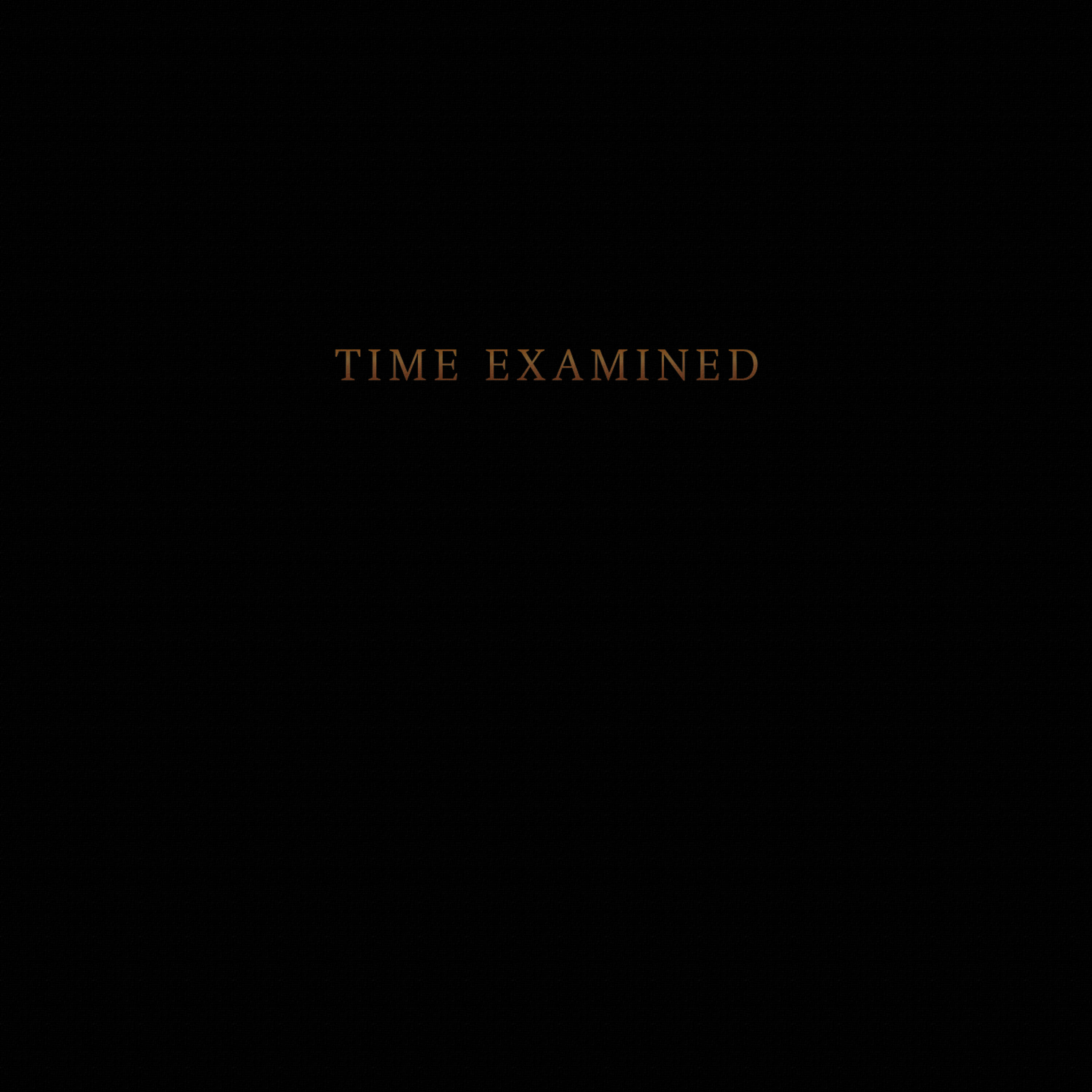 Релиз Time Examined
