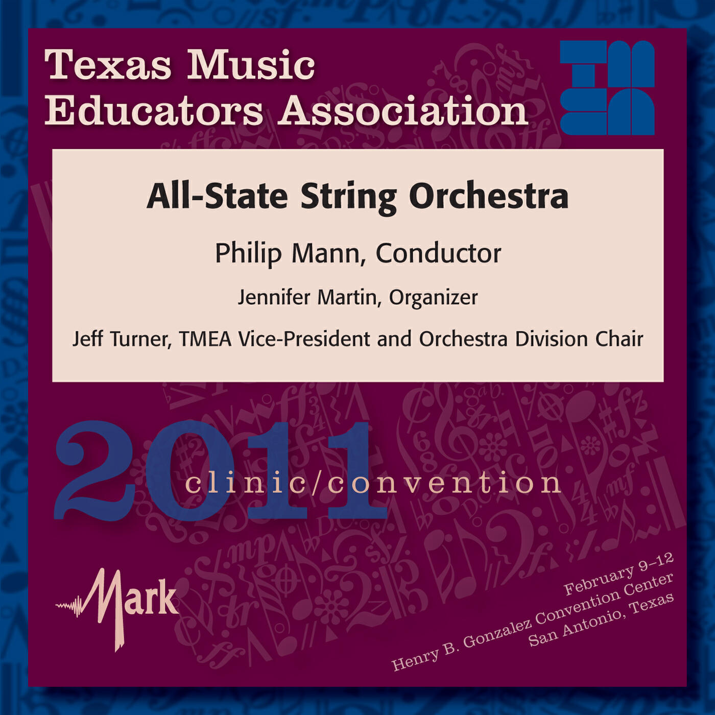 Релиз Texas Music Educators Association 2011 Clinic and Convention - Texas All-State String Orchestra
