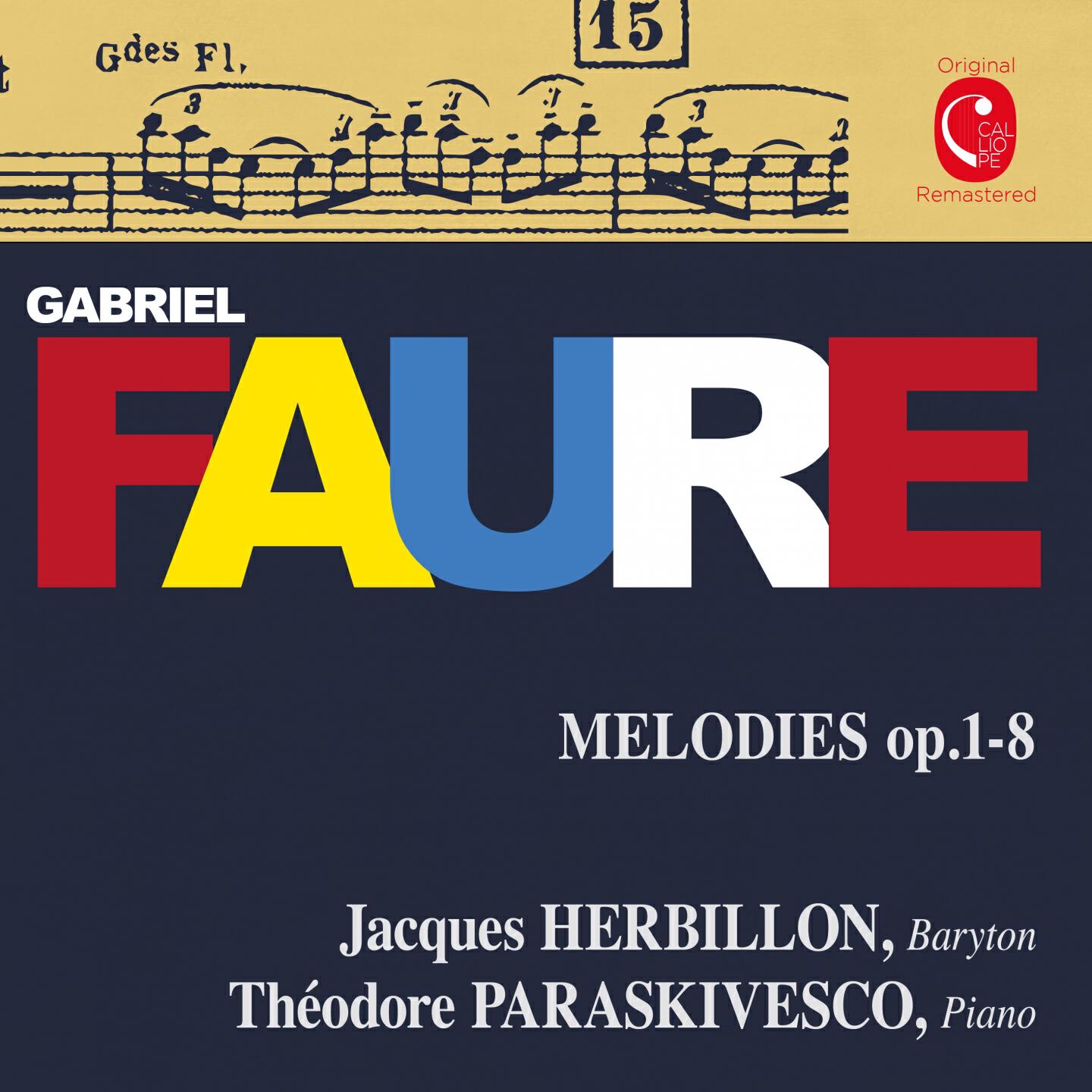 Релиз Fauré: Mélodies, Op. 1, 2, 4 & 8