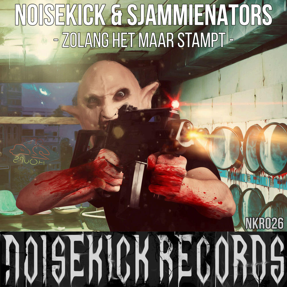 Релиз Noisekick Records 026: Noisekick & Sjammienators - Zo Lang Het Maar Stampt