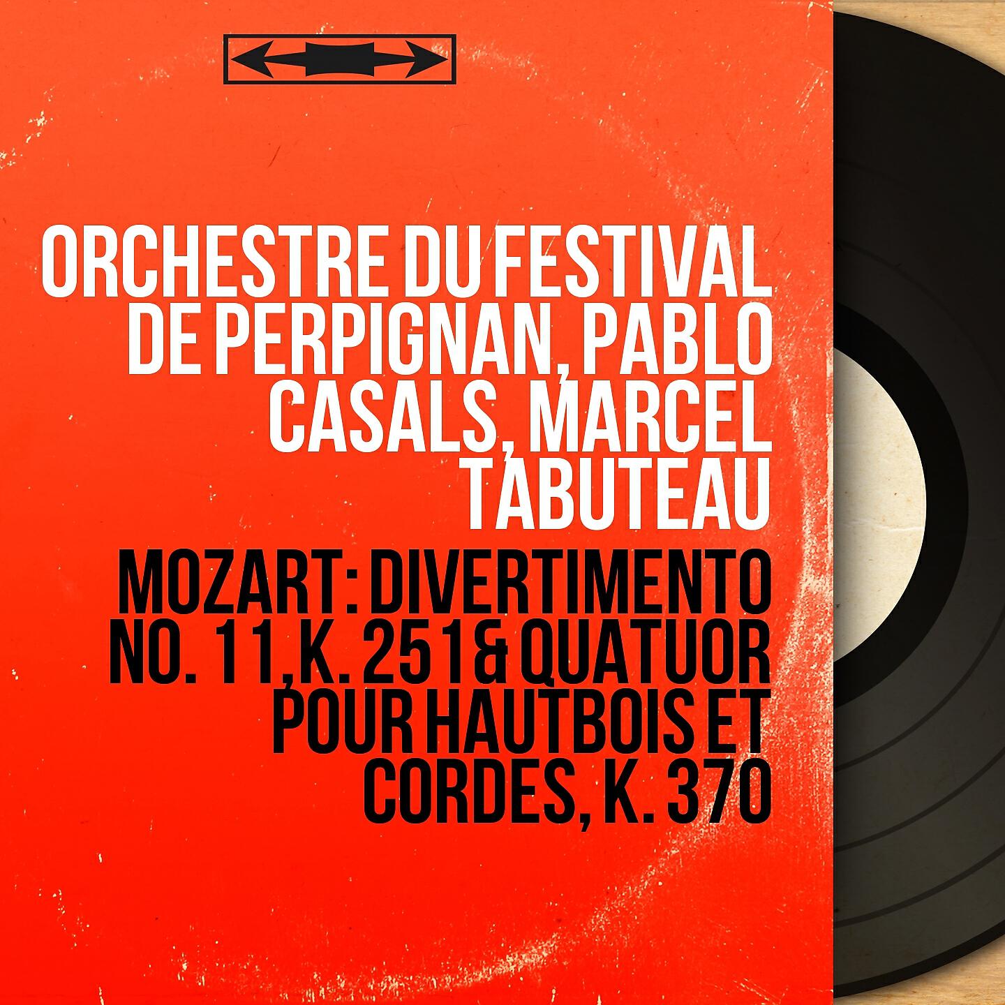 Релиз Mozart: Divertimento No. 11, K. 251 & Quatuor pour hautbois et cordes, K. 370