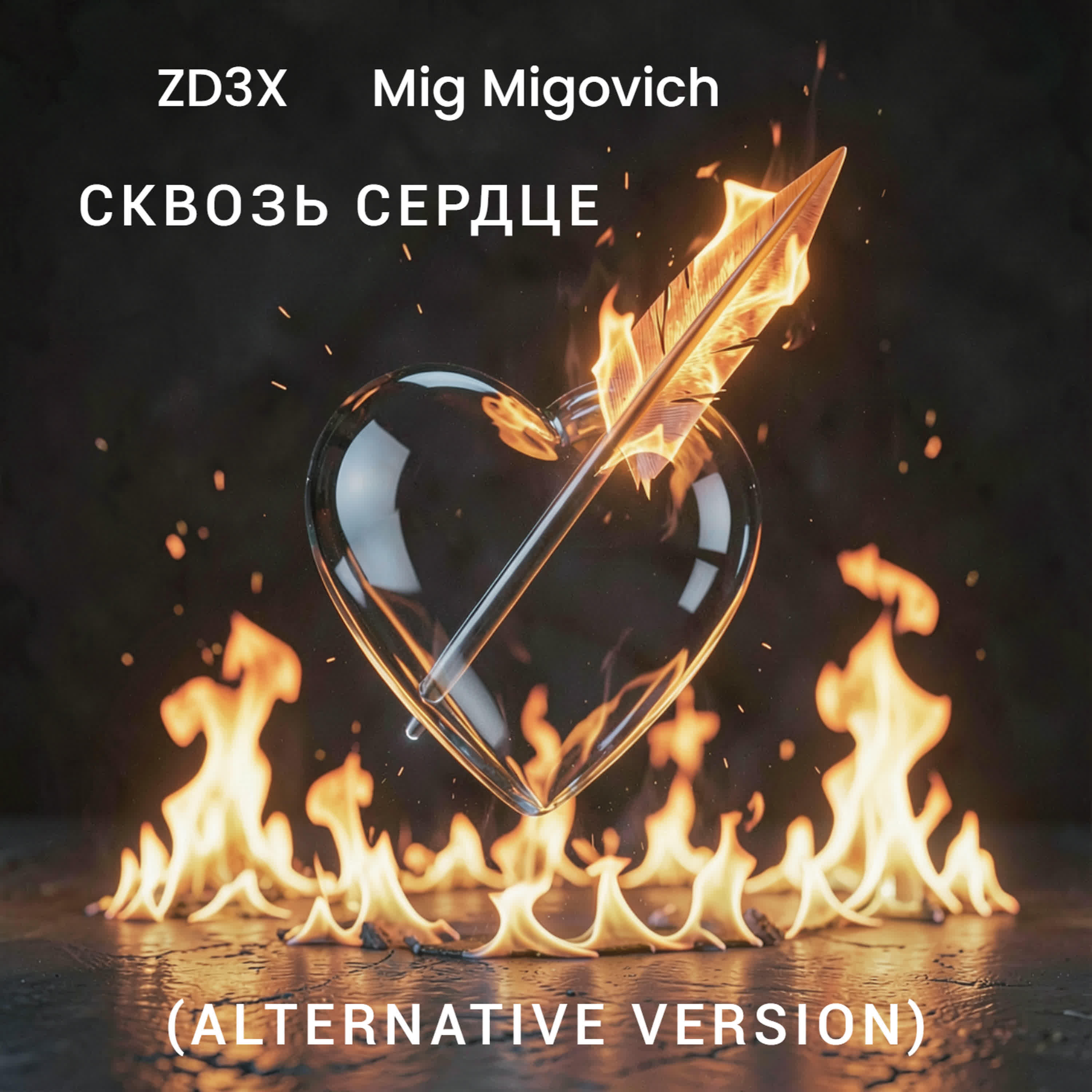 Релиз Сквозь сердце (Alternative Version)