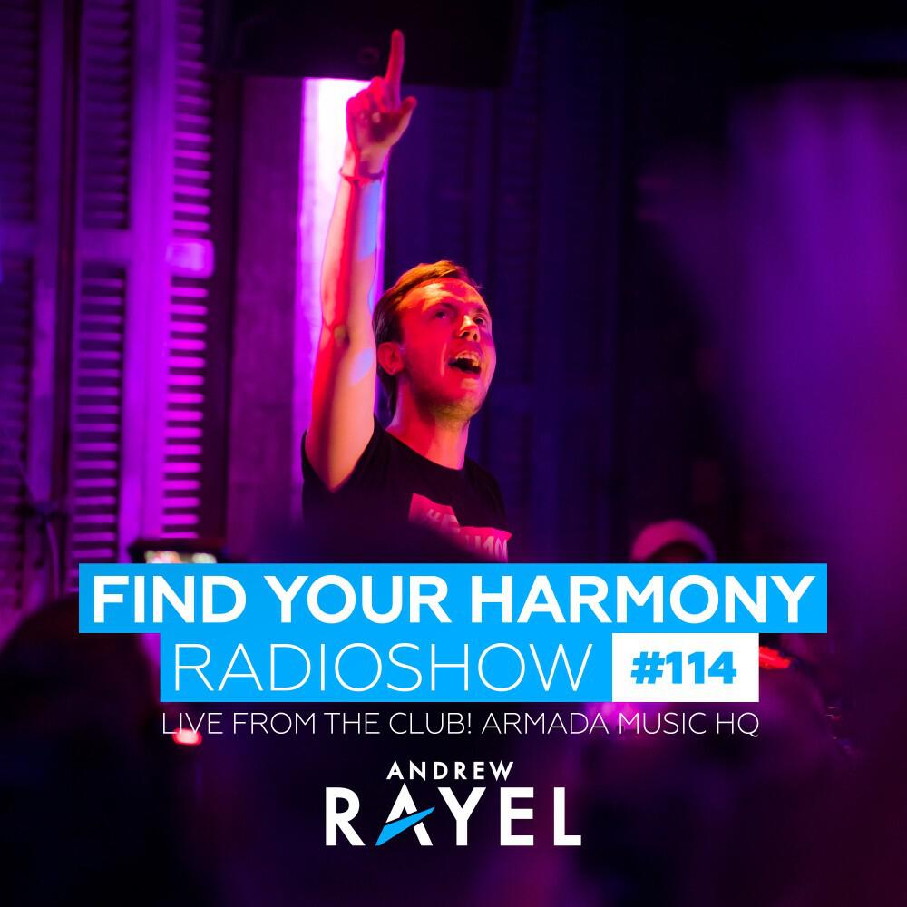 Релиз Find Your Harmony Radioshow #114 (Live from 'the Club!' Armada Music Hq)
