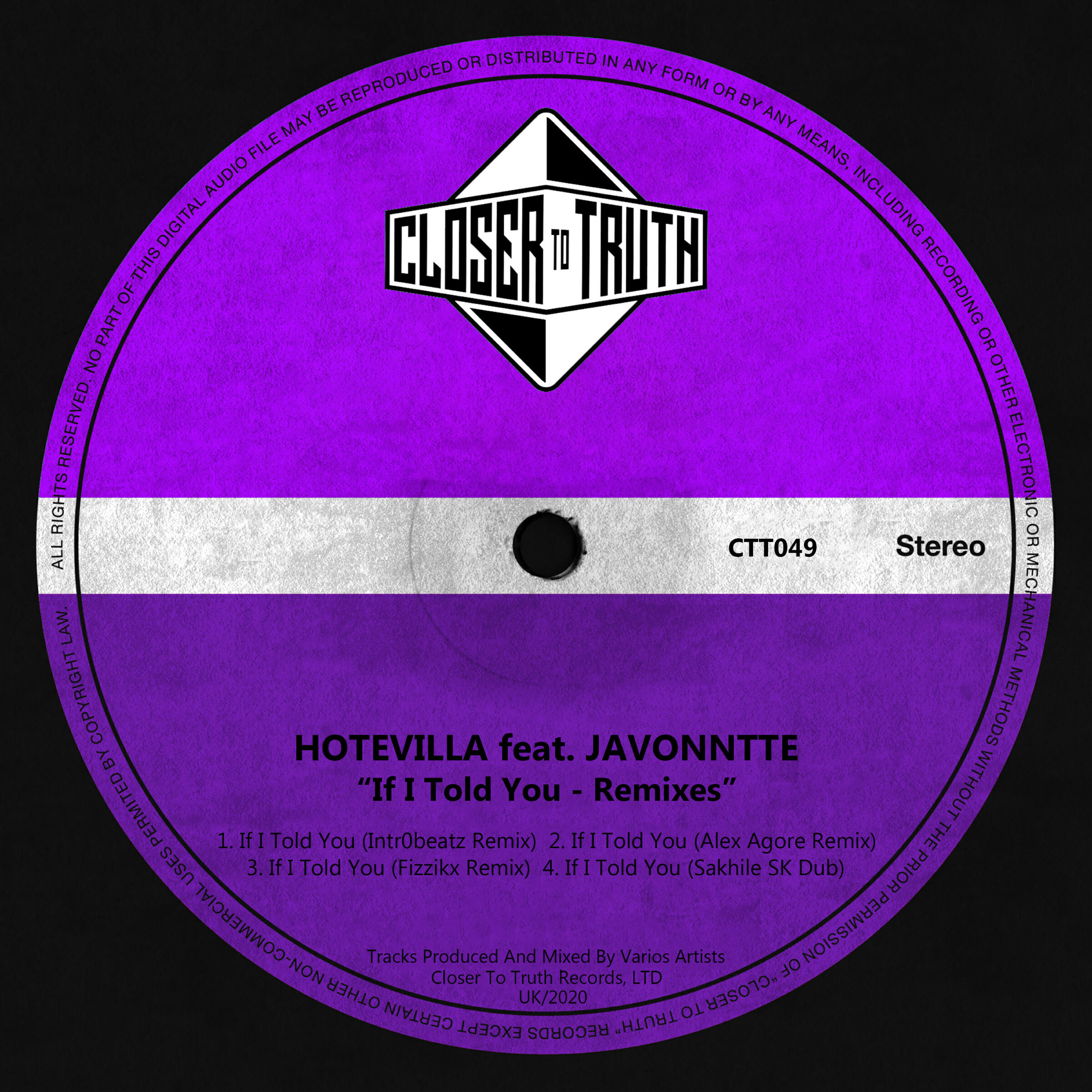 Релиз If I Told You Remixes