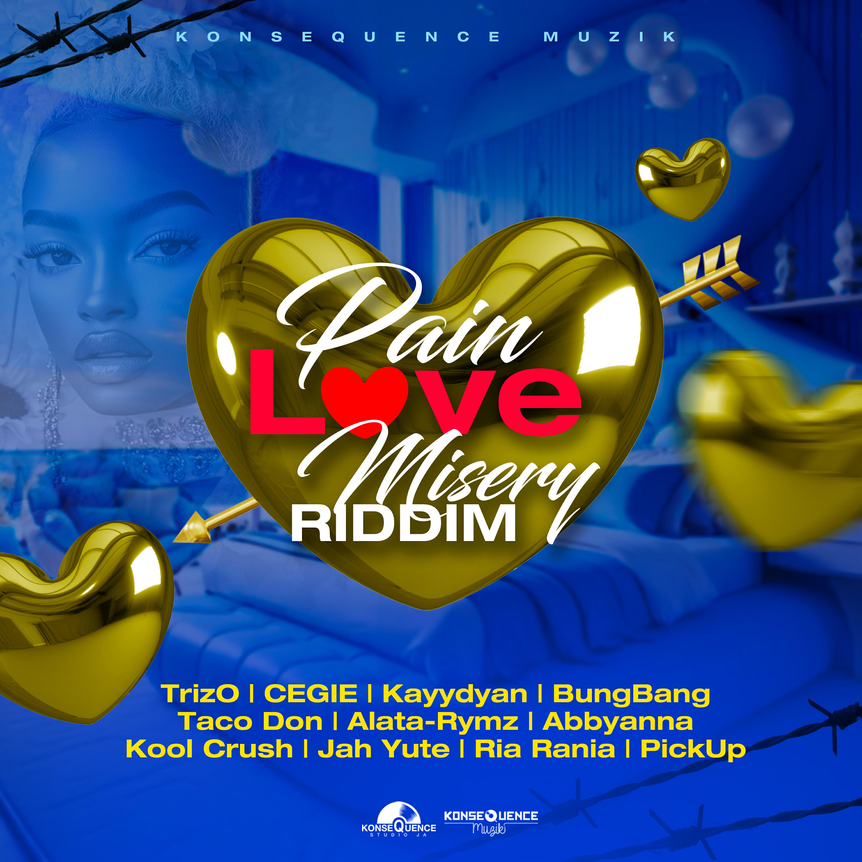 Релиз Pain Love Misery Riddim