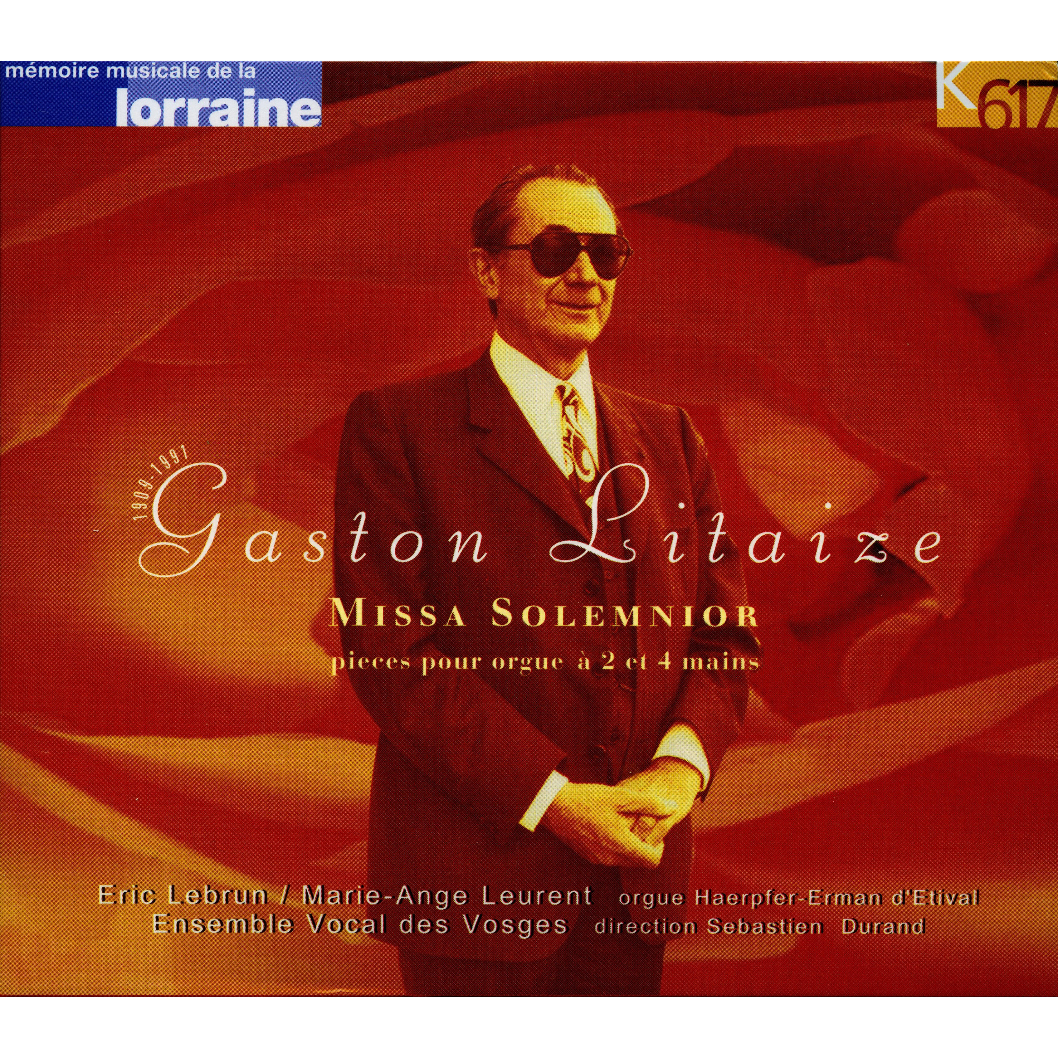 Релиз Litaize: Missa solemnior
