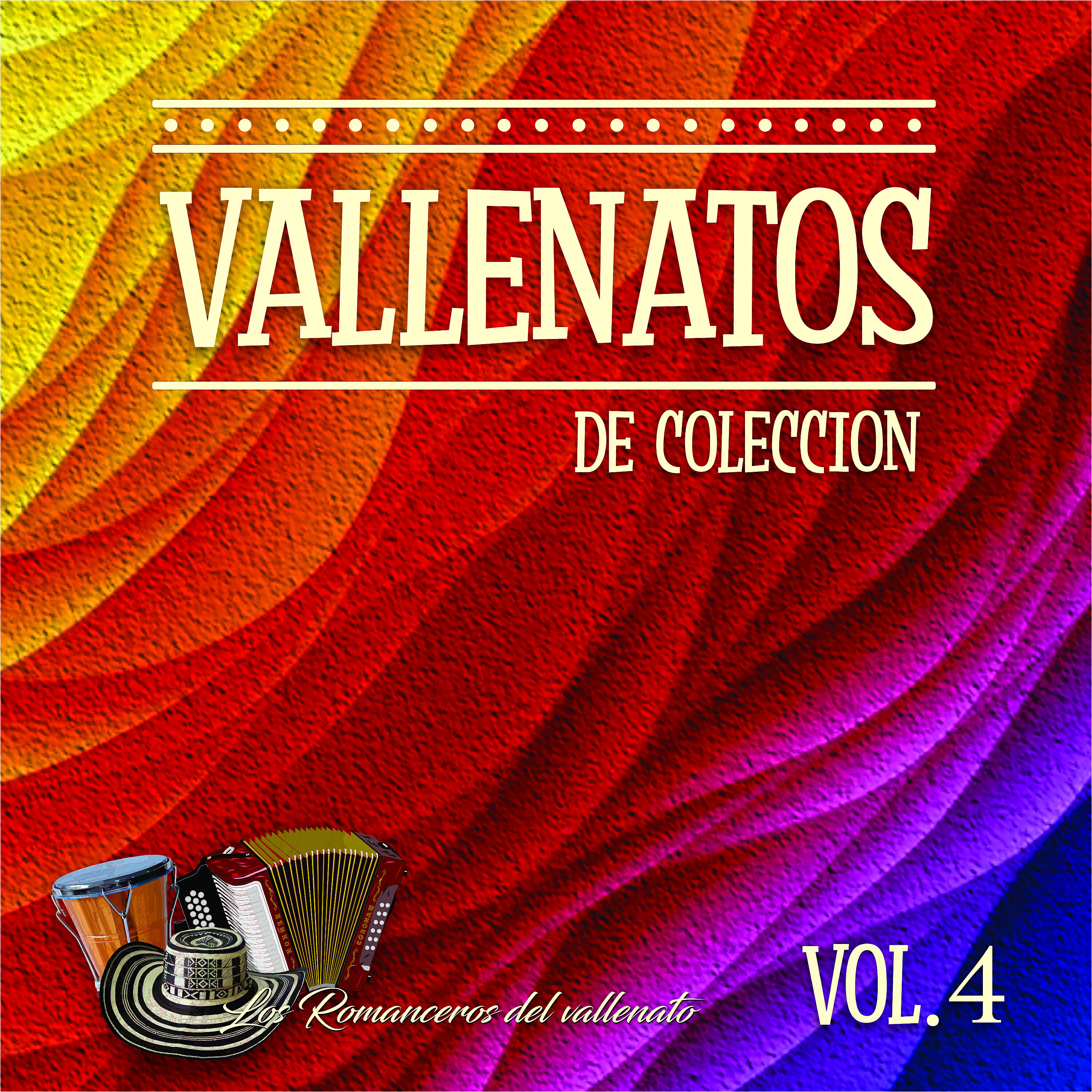 Релиз Vallenatos de Colección, Vol.4
